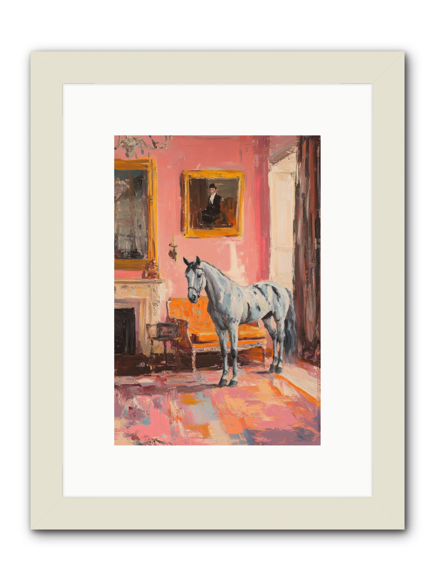 Windsor Whisper -- Framed Print - White 8x12