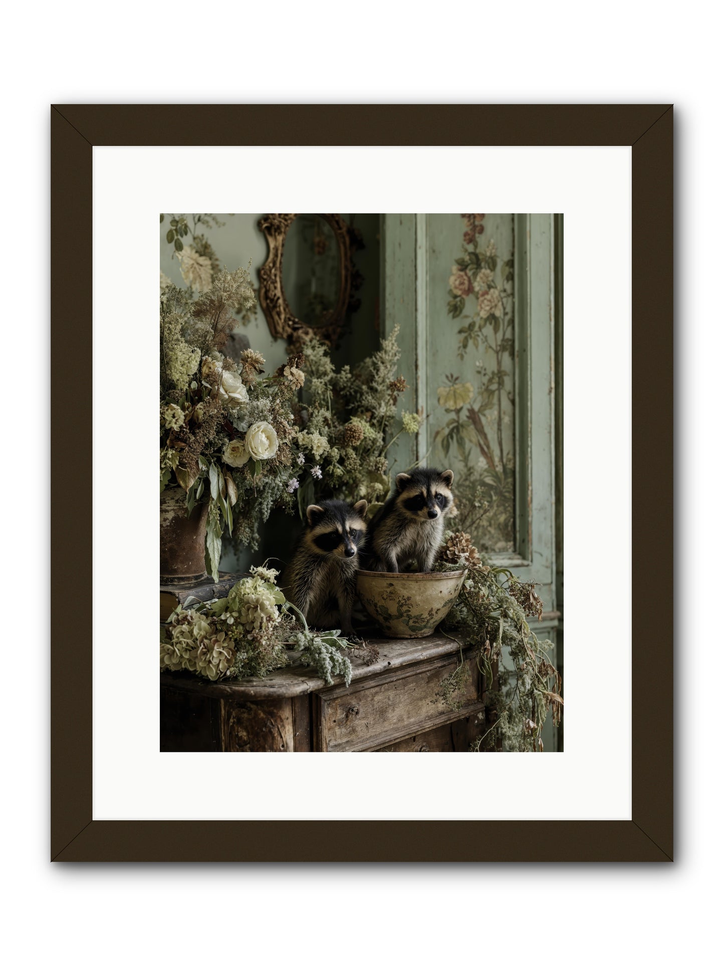 Windsor road -- Framed Print - Black 12x16