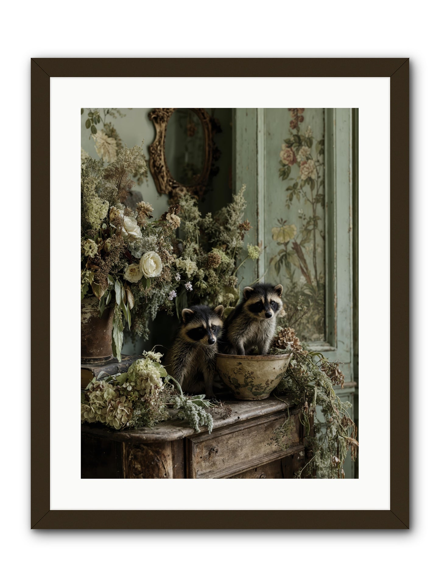 Windsor road -- Framed Print - Black 18x24