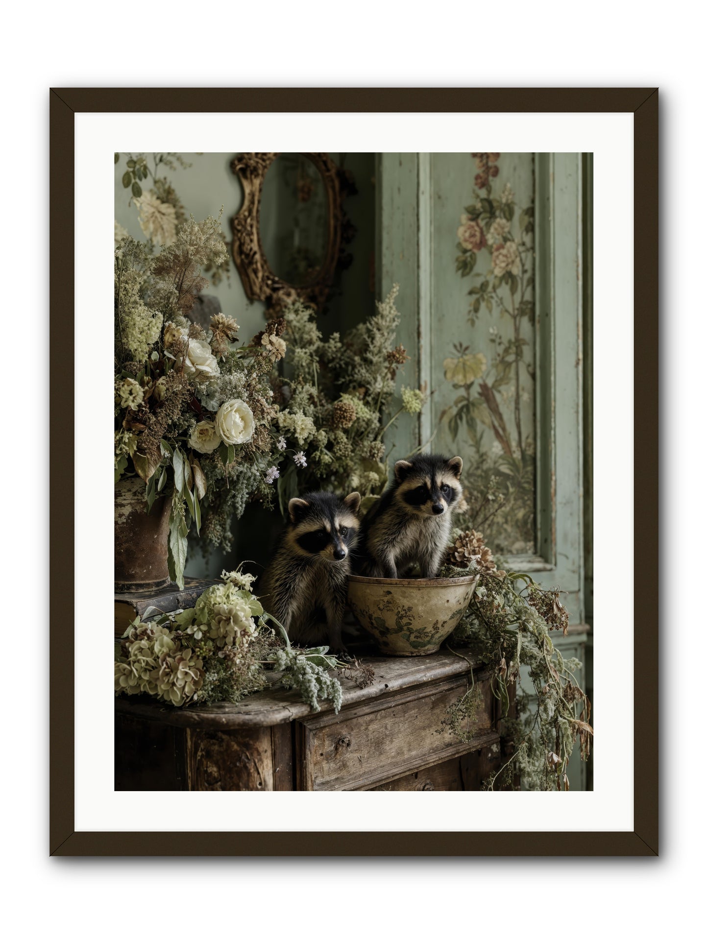 Windsor road -- Framed Print - Black 24x32