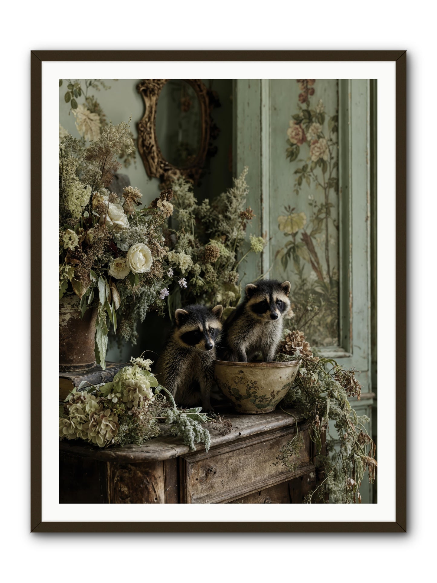 Windsor road -- Framed Print - Black 36x48