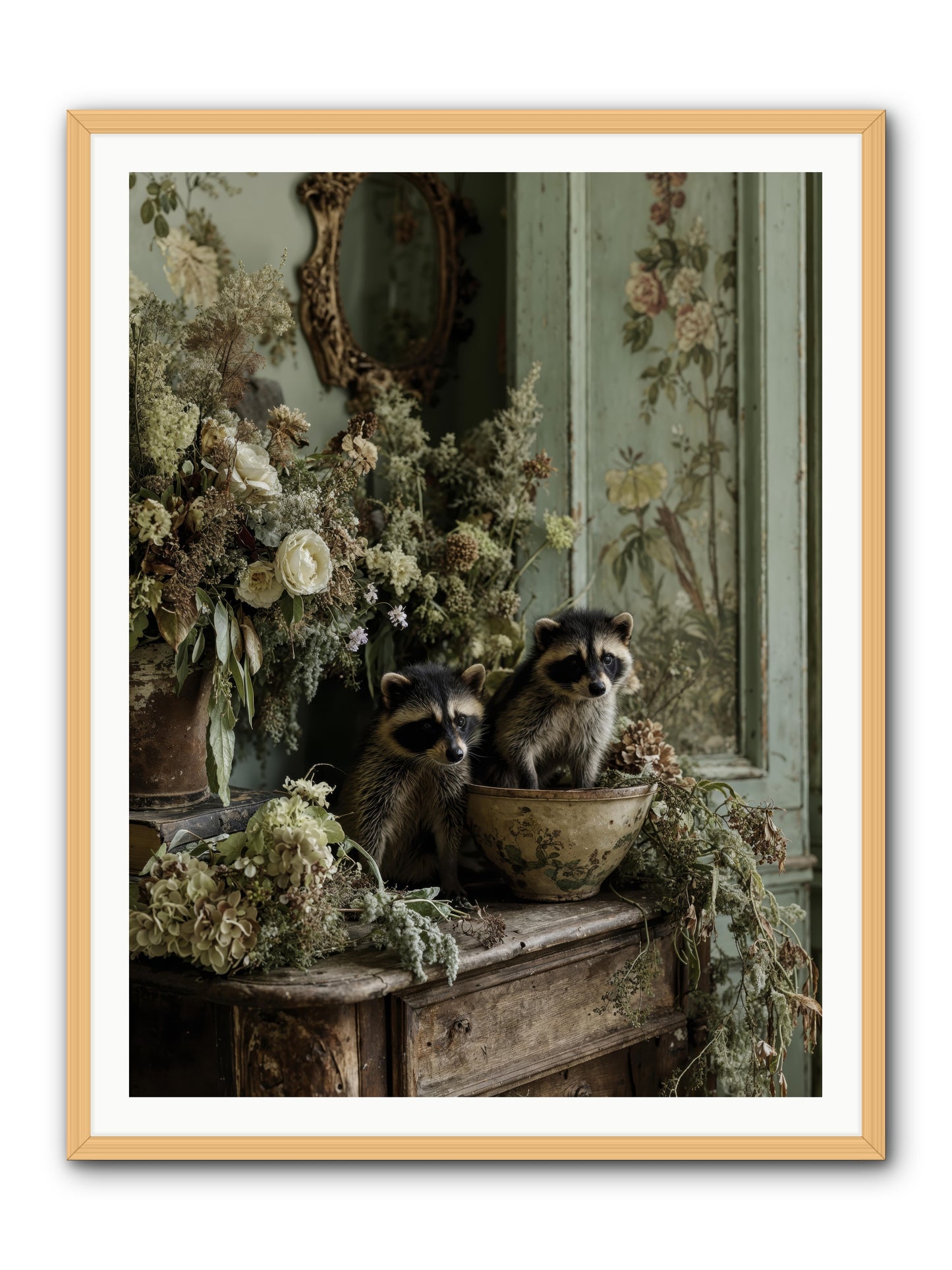 Windsor road -- Framed Print - Natural 36x48