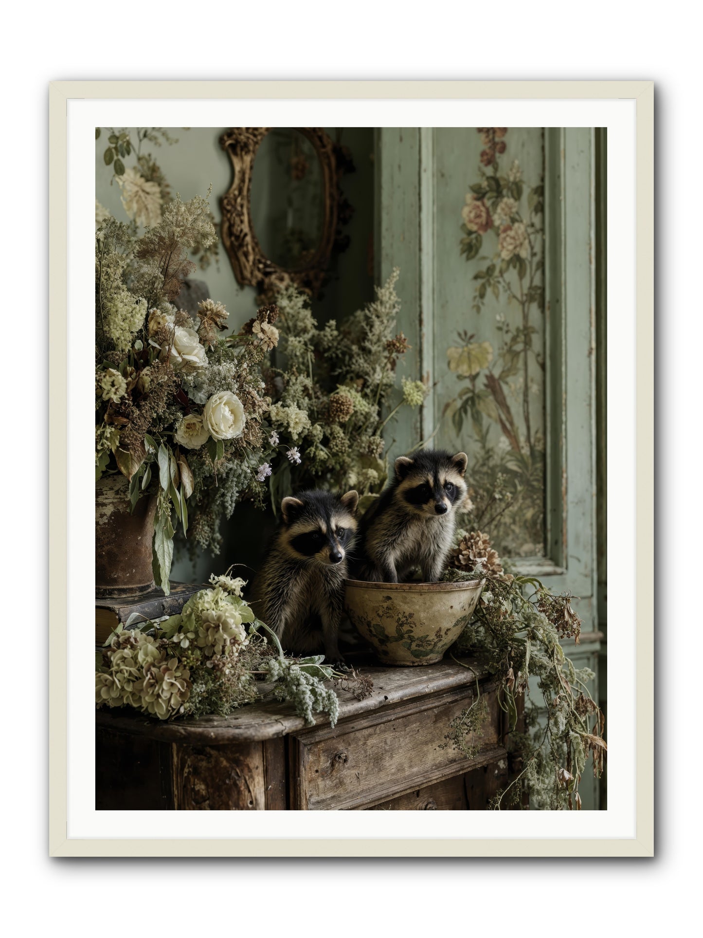 Windsor road -- Framed Print - White 36x48