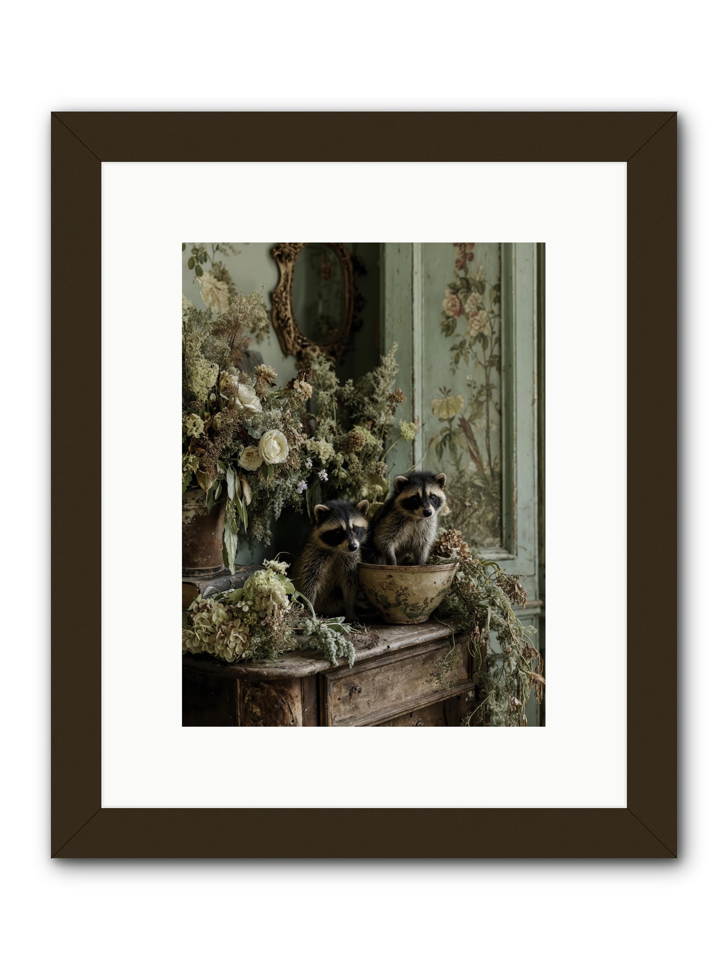 Windsor road -- Framed Print - Black 9x12