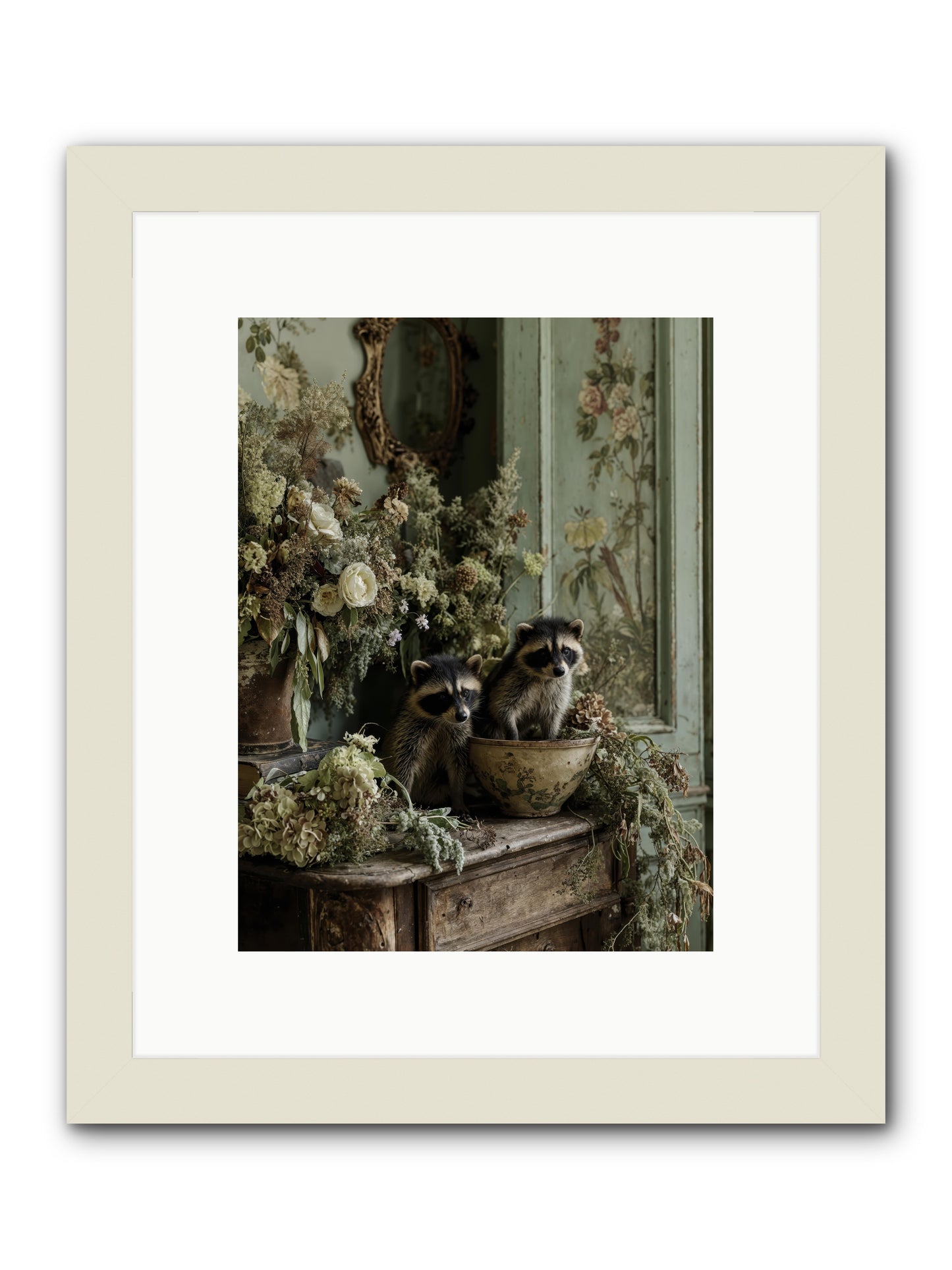Windsor road -- Framed Print - White 9x12