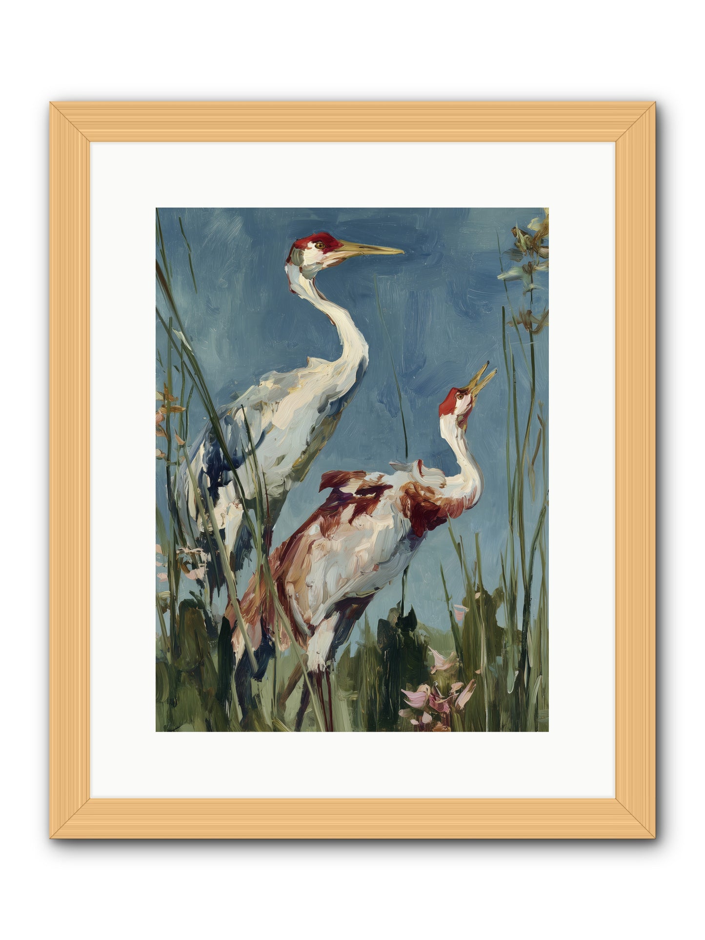 Windswept Chambers -- Framed Print - Natural 12x16