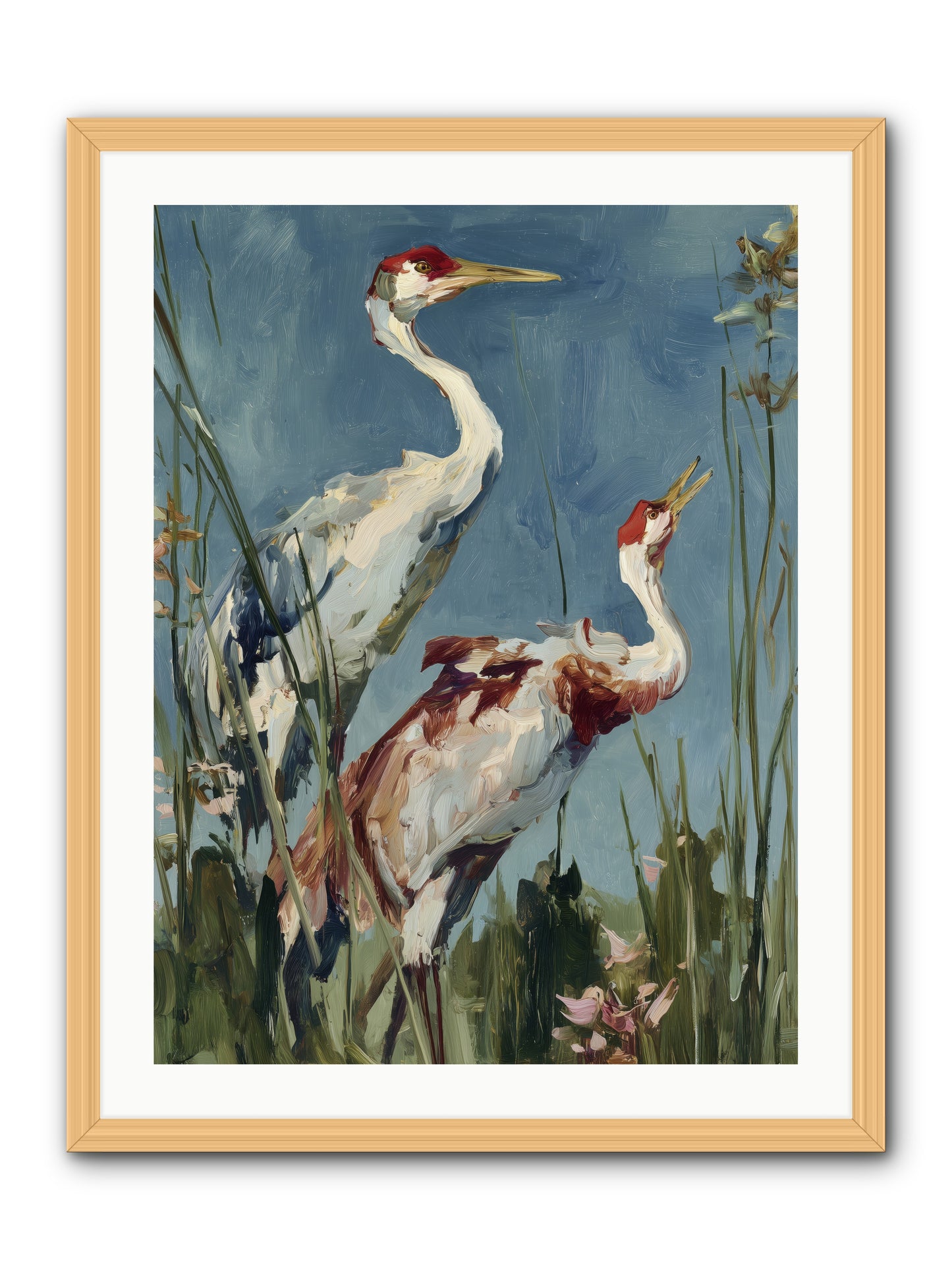 Windswept Chambers -- Framed Print - Natural 24x32