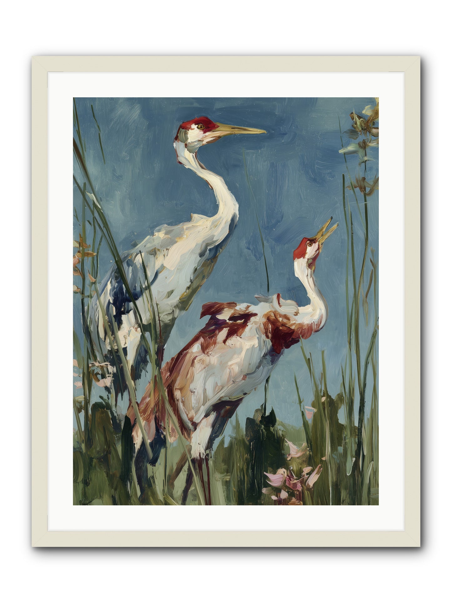 Windswept Chambers -- Framed Print - White 24x32