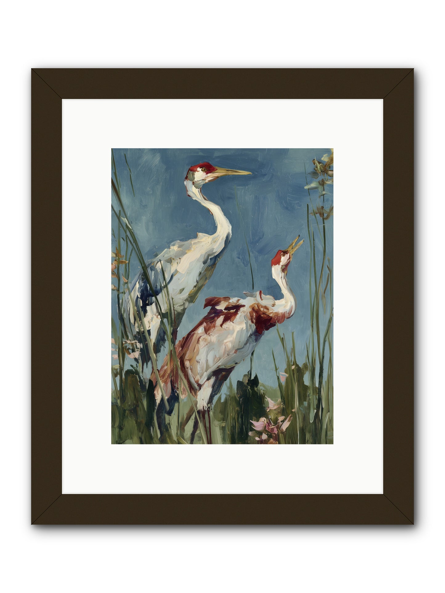 Windswept Chambers -- Framed Print - Black 9x12