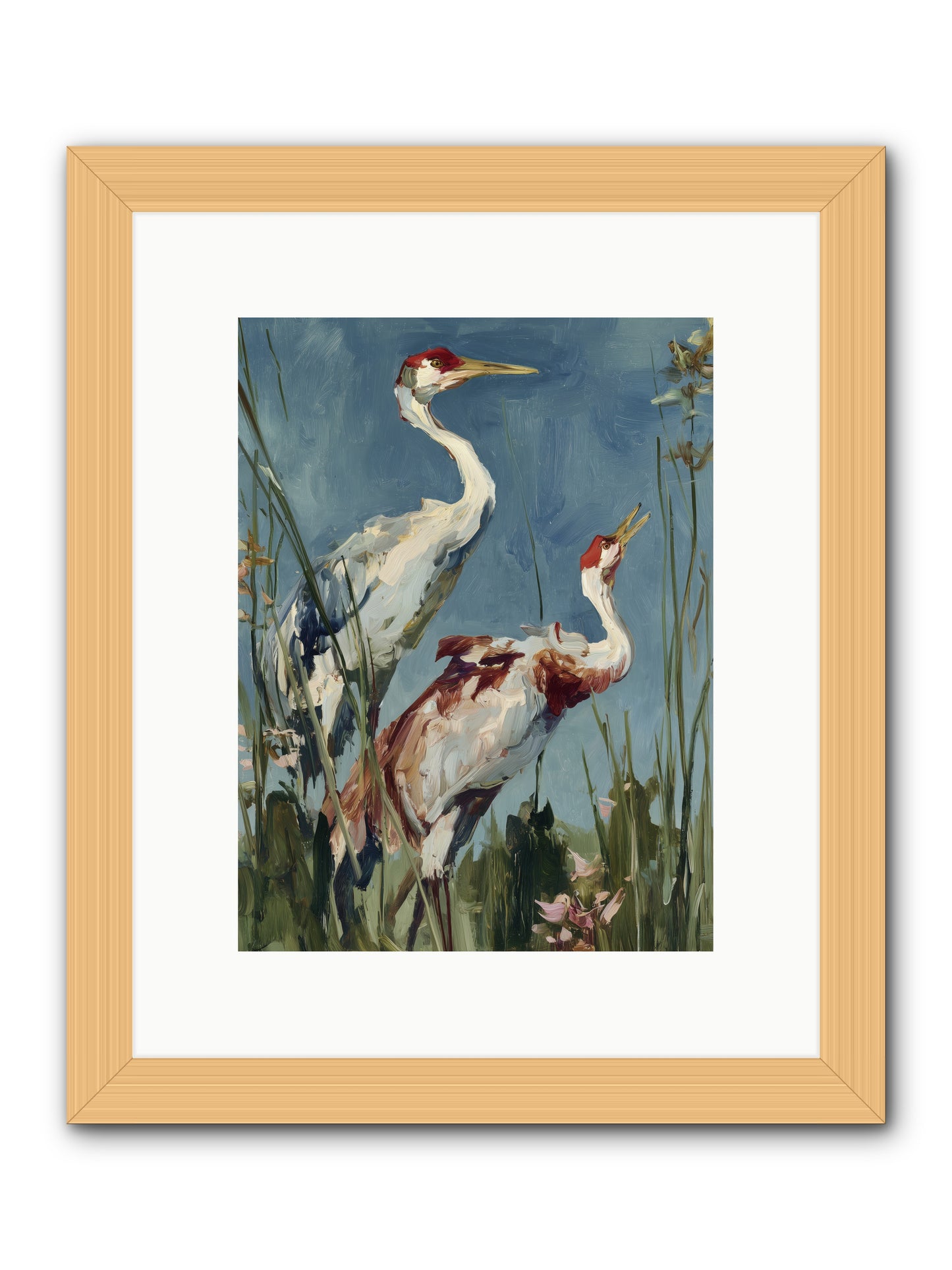 Windswept Chambers -- Framed Print - Natural 9x12