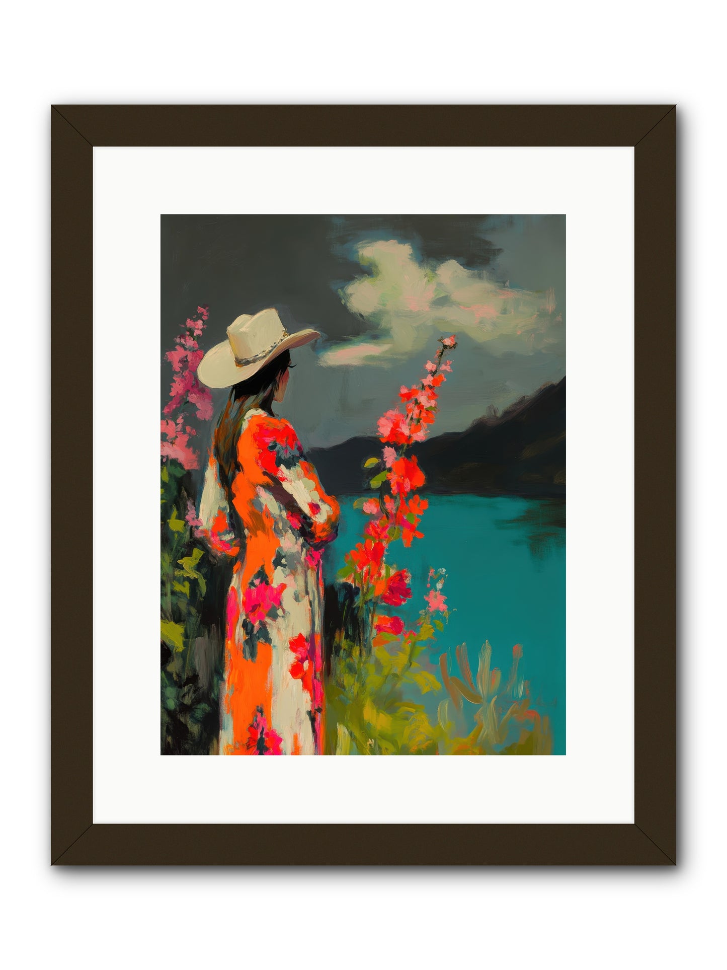 Windswept Legend -- Framed Print - Black 12x16