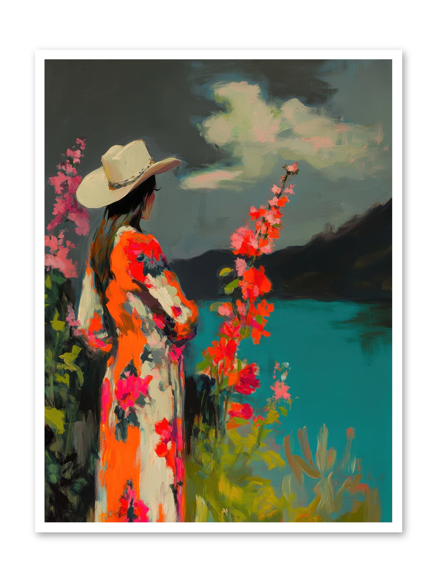 Windswept Legend -- Loose Canvas Print 36x48