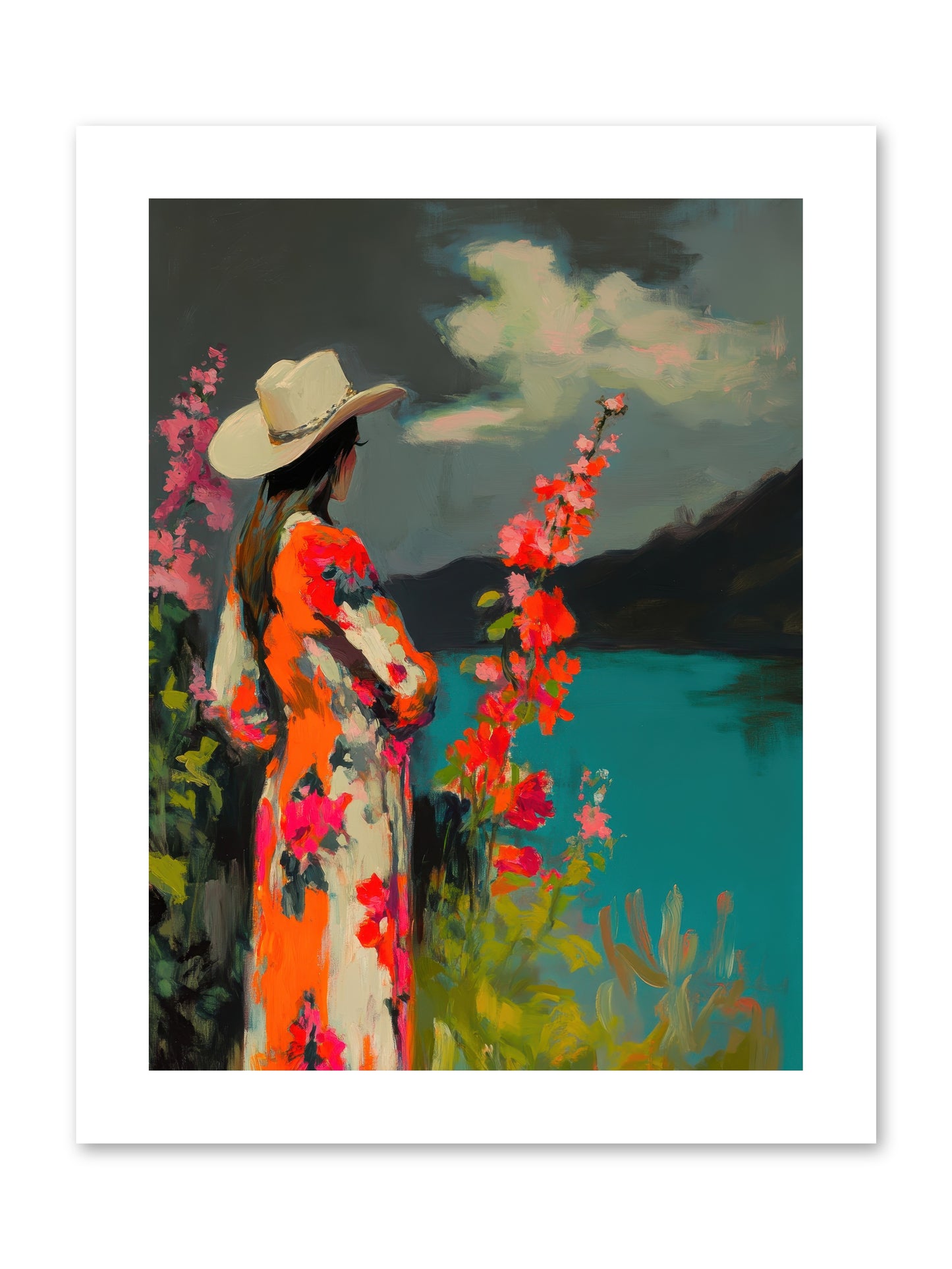 Windswept Legend -- Loose Canvas Print 9x12
