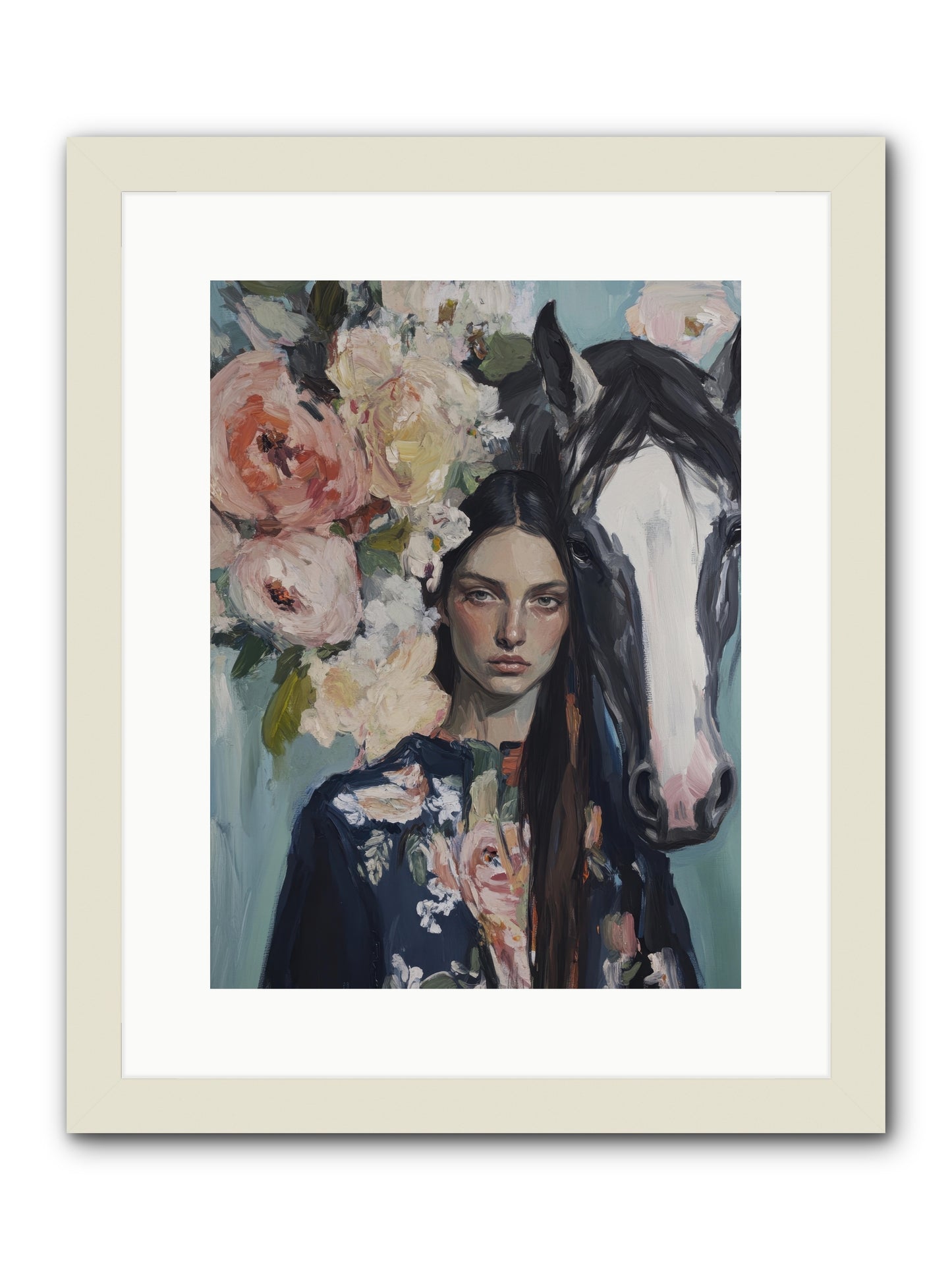 Windwalker  -- Framed Print - White 12x16