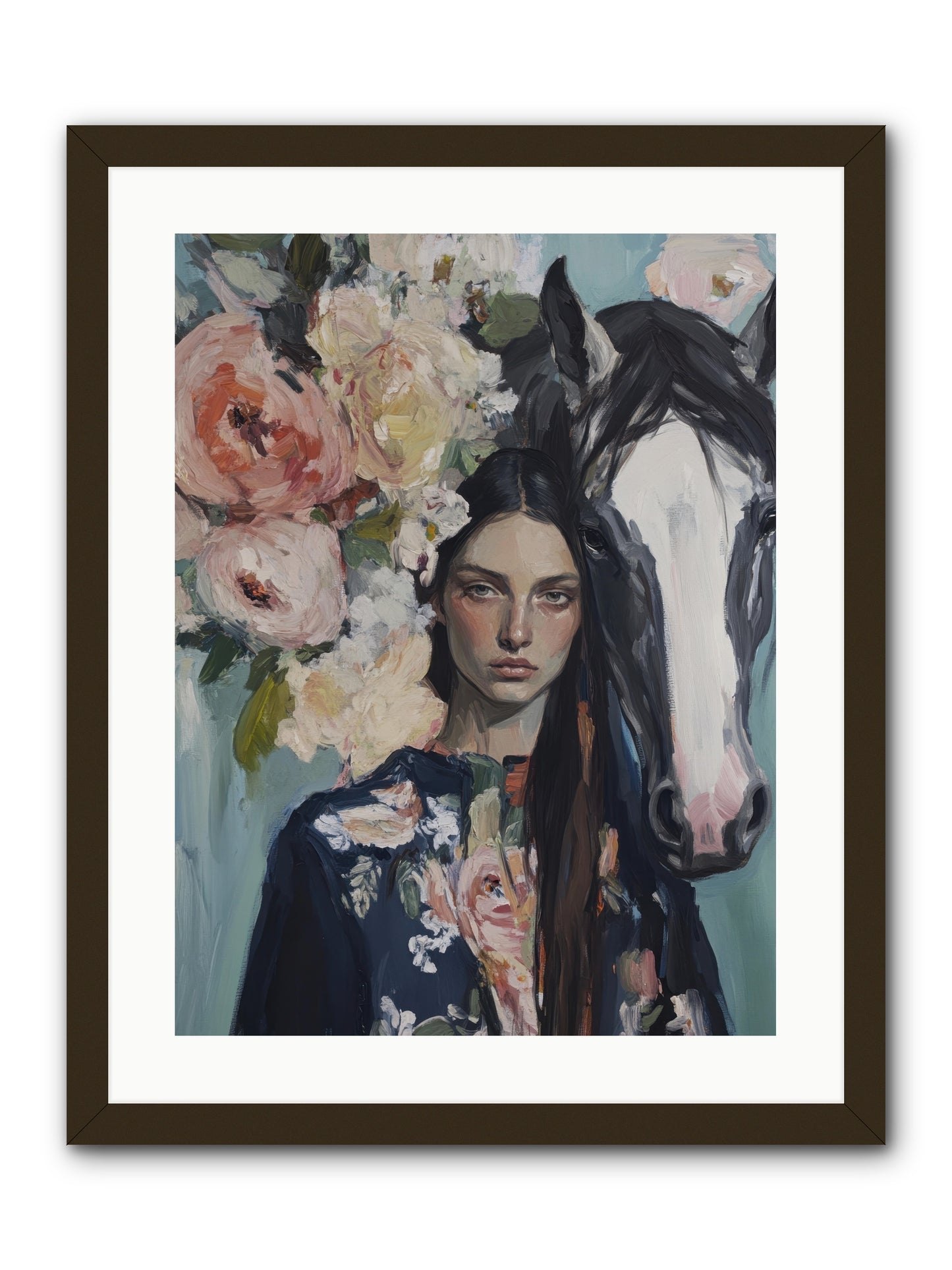 Windwalker  -- Framed Print - Black 18x24