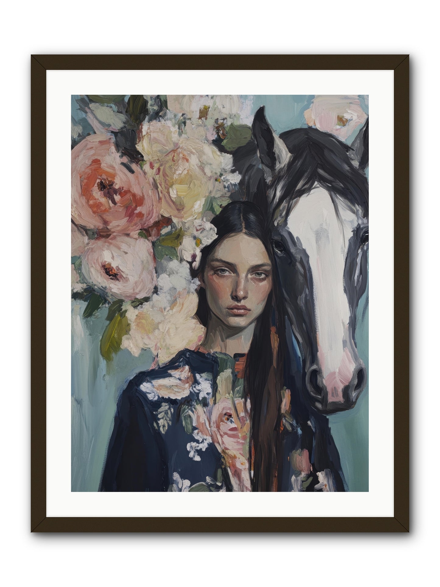 Windwalker  -- Framed Print - Black 24x32