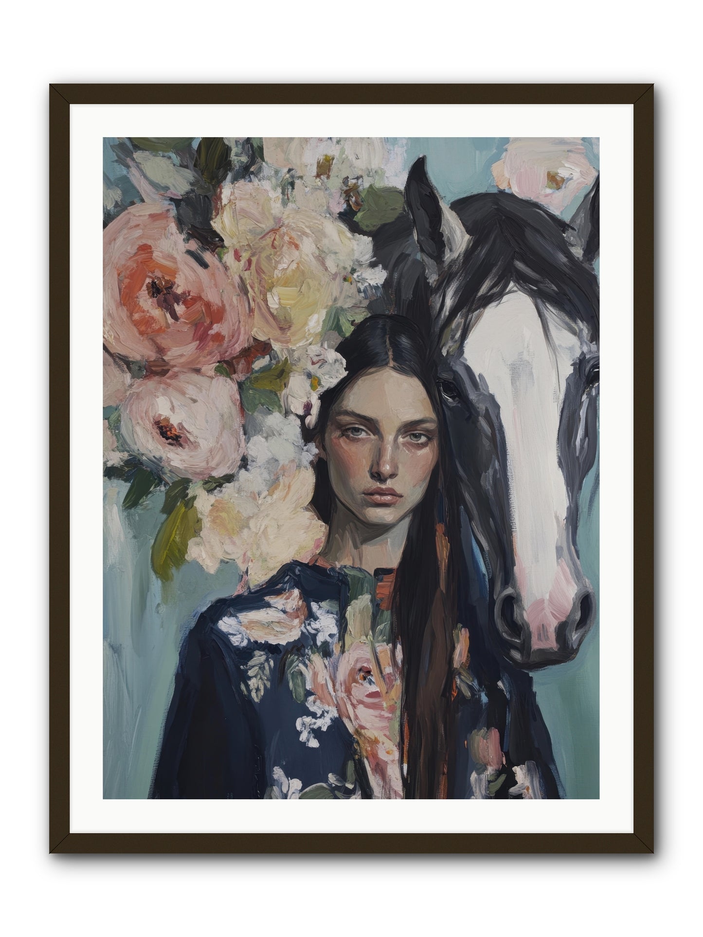 Windwalker  -- Framed Print - Black 30x40