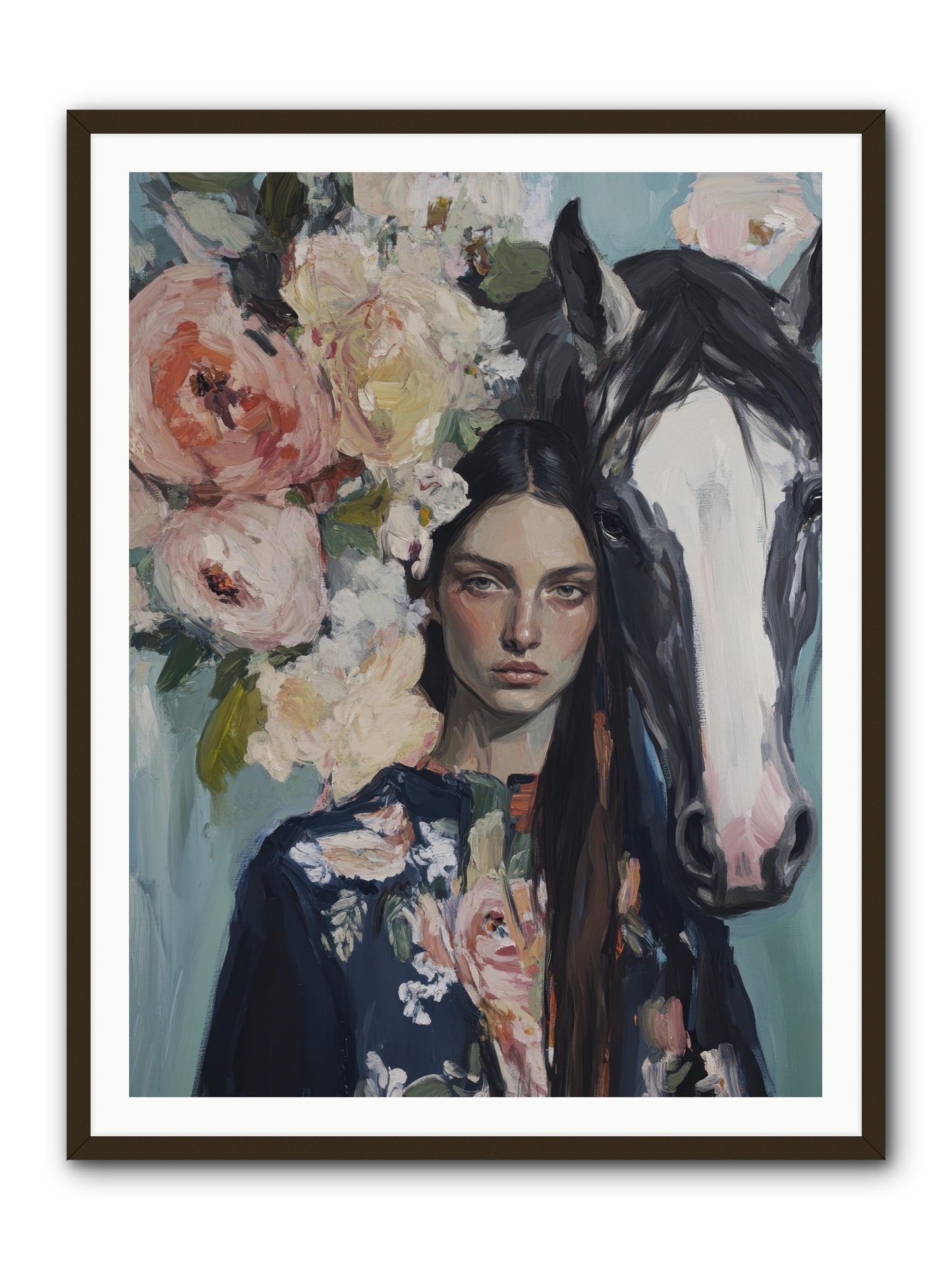 Windwalker  -- Framed Print - Black 36x48
