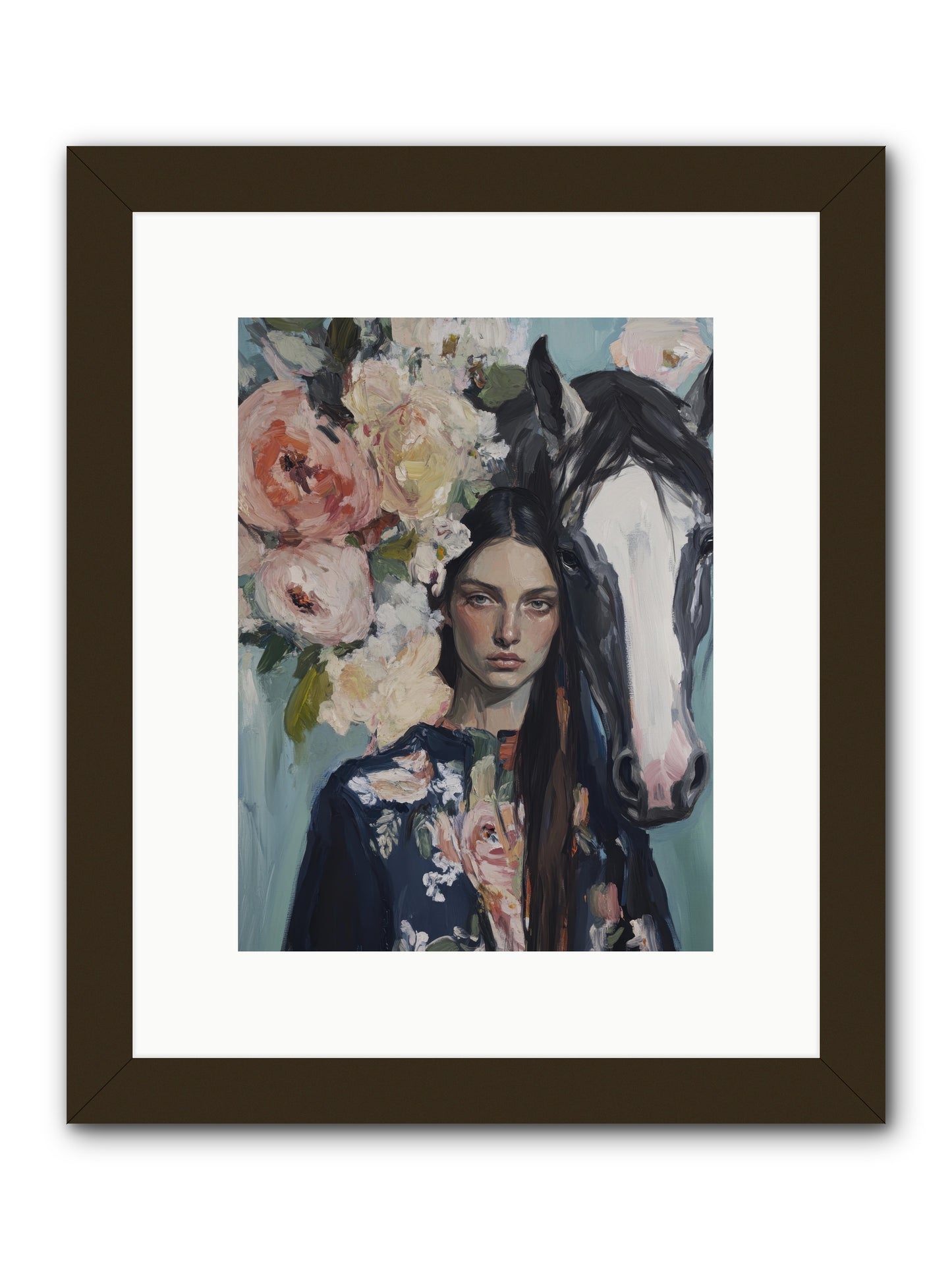 Windwalker  -- Framed Print - Black 9x12