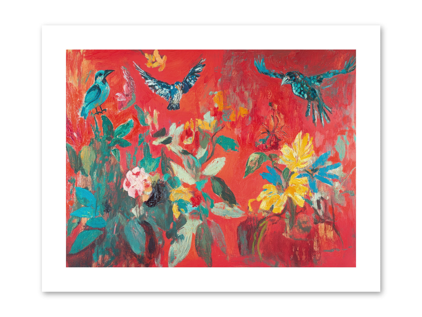Wing & Bloom -- Paper Print 12x9