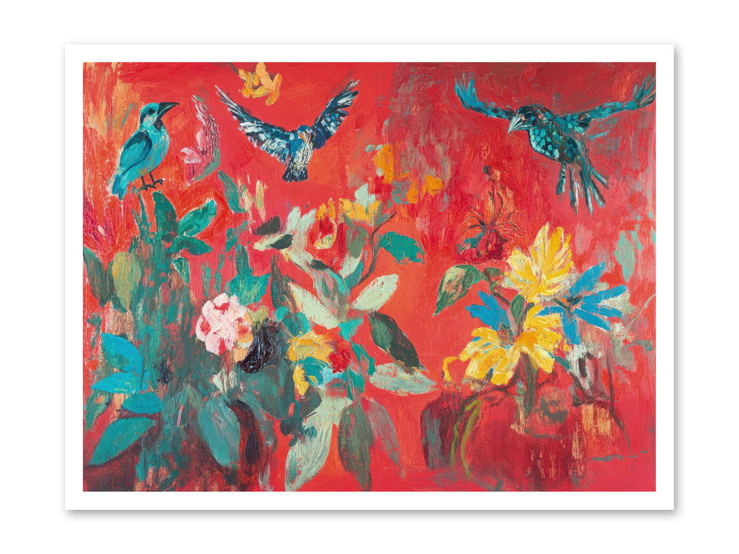 Wing & Bloom -- Paper Print 32x24