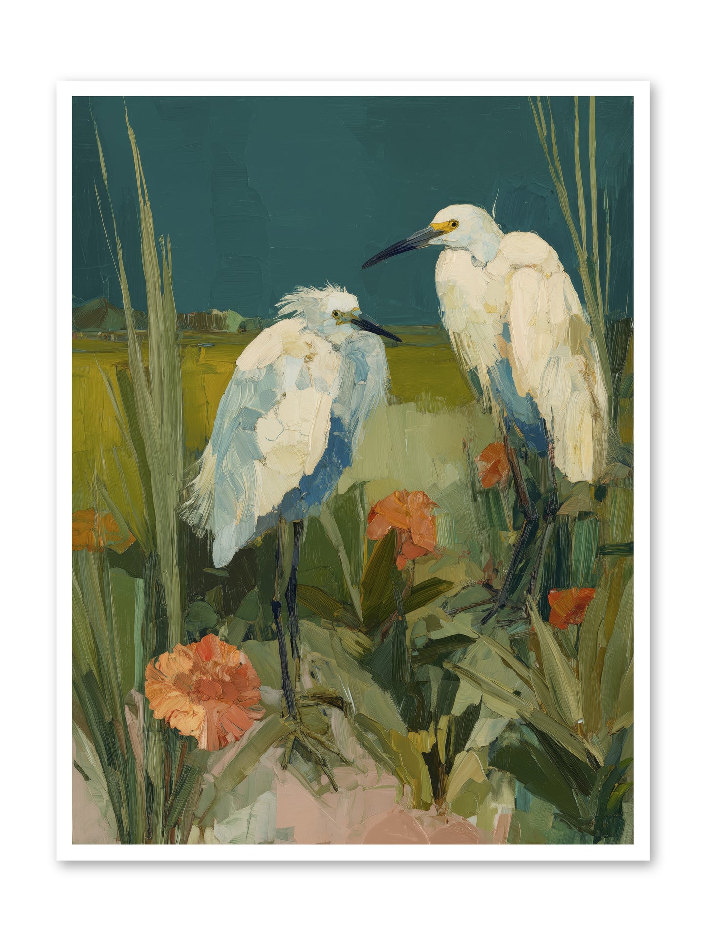 Winged Nobility -- Loose Canvas Print 36x48