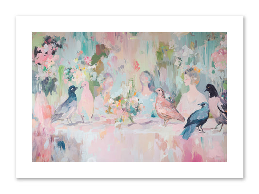 Winged Songs -- Paper Print 12x8