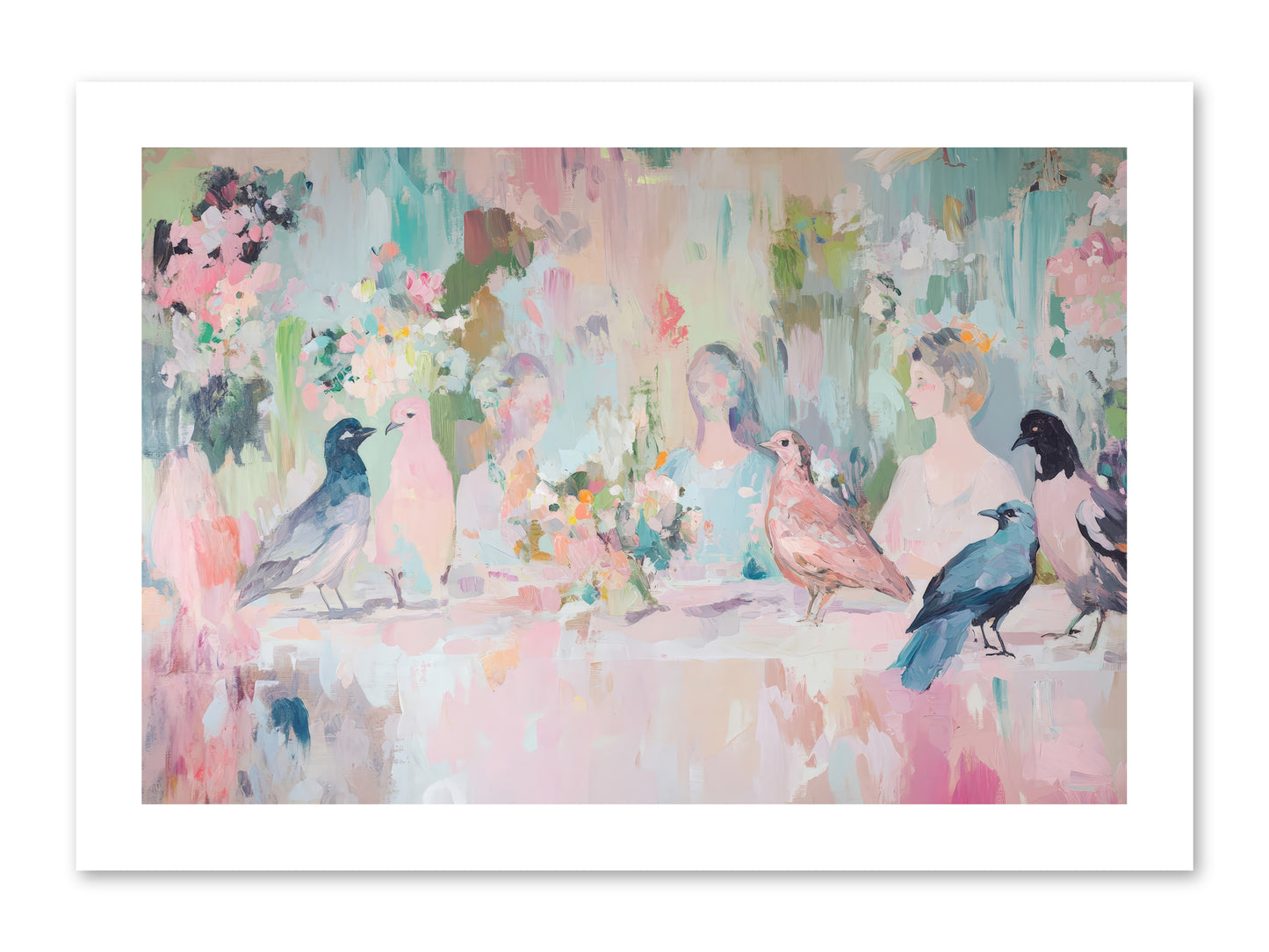 Winged Songs -- Paper Print 15x10