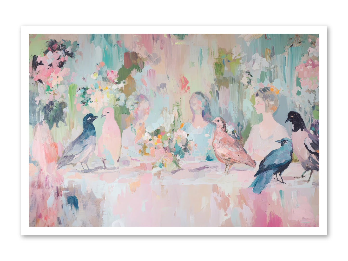 Winged Songs -- Paper Print 36x24