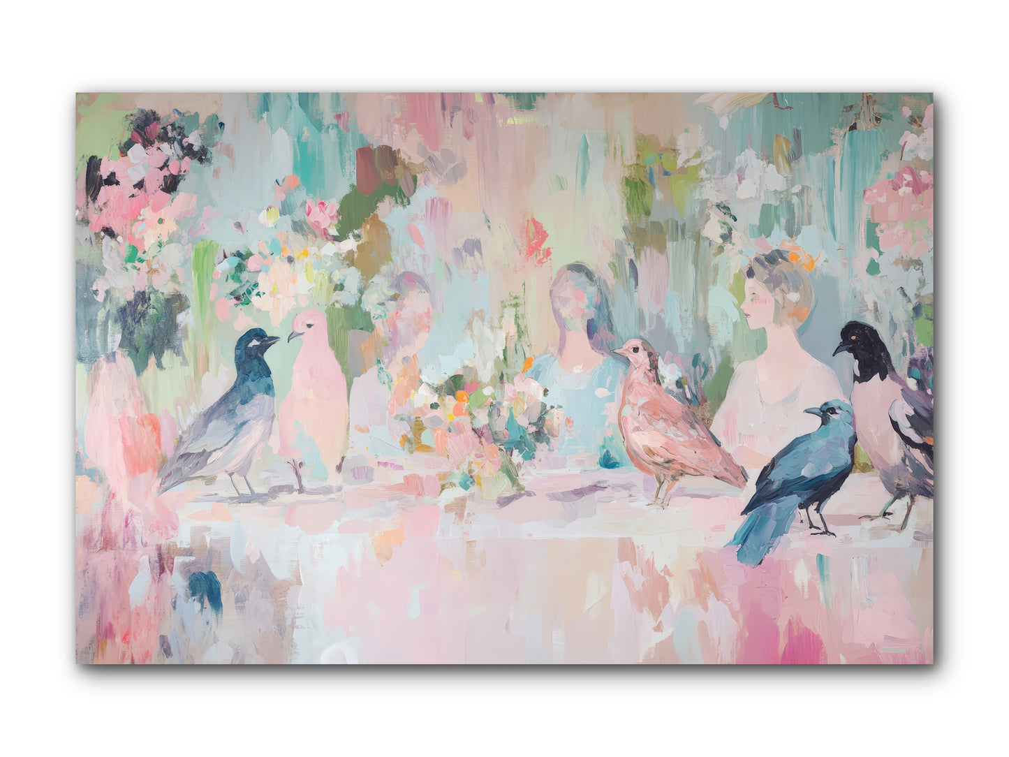 Winged Songs -- Wrapped Canvas 12x8