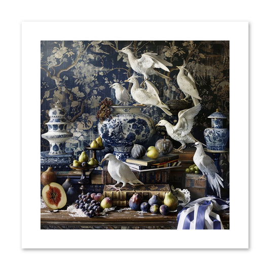Wingèd Whispers of Arcadia -- Paper Print 10x10