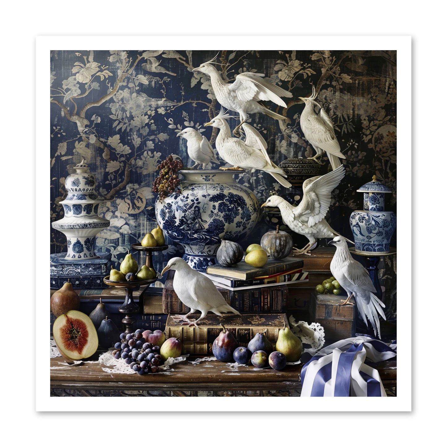 Wingèd Whispers of Arcadia -- Paper Print 24x24