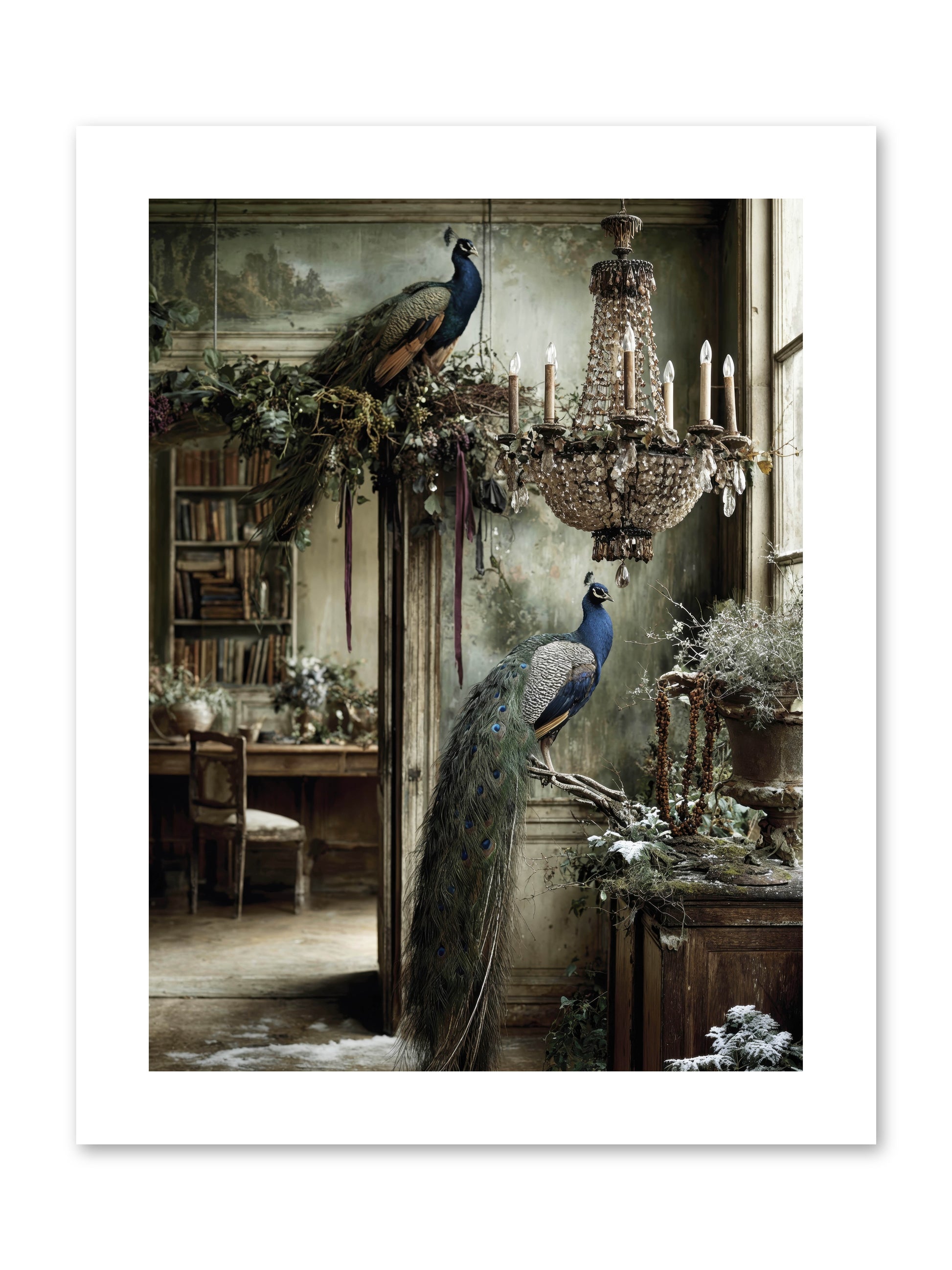 Wings & Wishes Assembly -- Paper Print 9x12