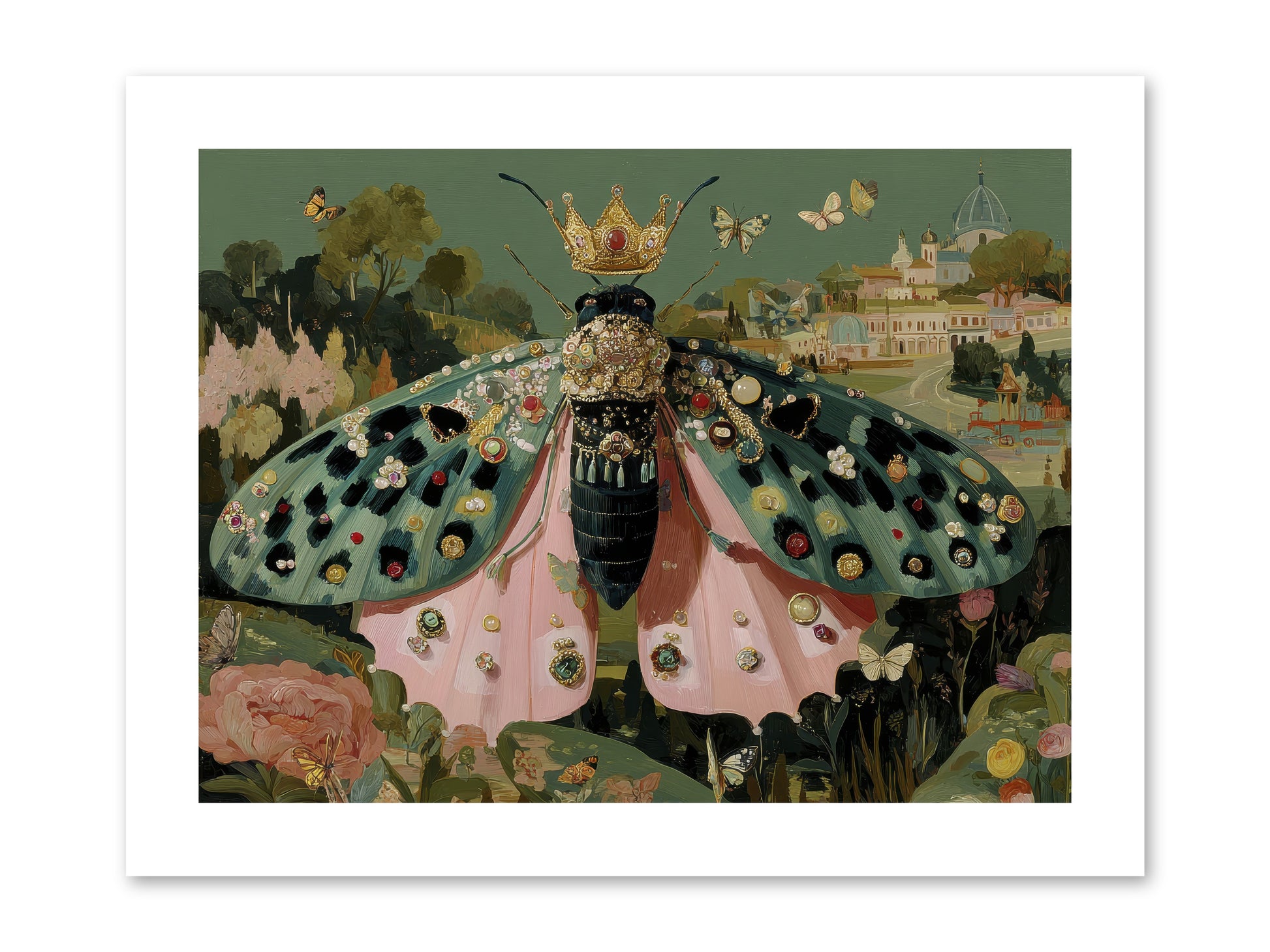Winsome Extravaganza -- Paper Print 12x9