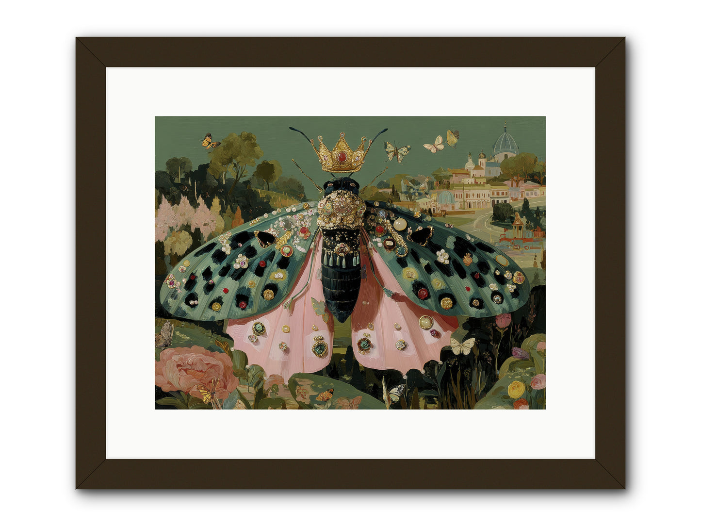 Winsome Extravaganza -- Framed Print - Black 16x12