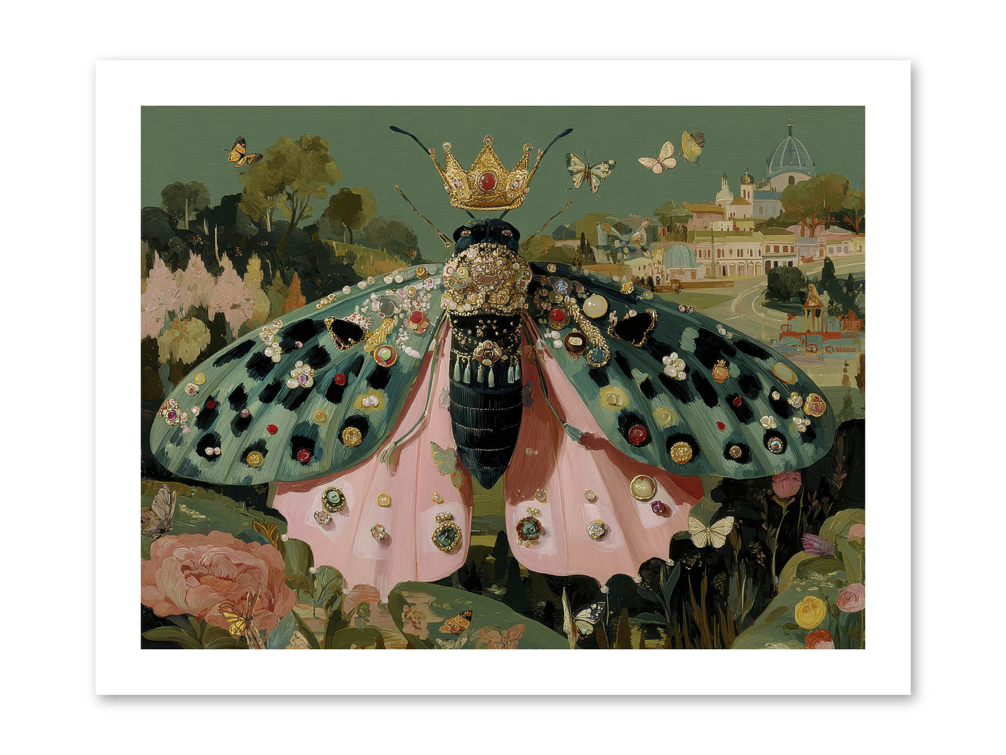 Winsome Extravaganza -- Loose Canvas Print 16x12