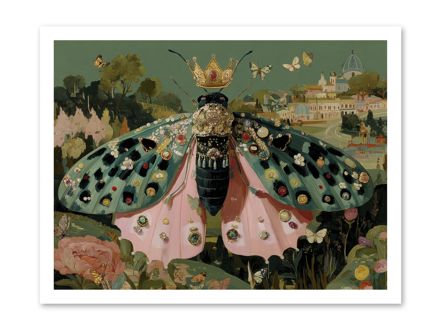 Winsome Extravaganza -- Loose Canvas Print 24x18