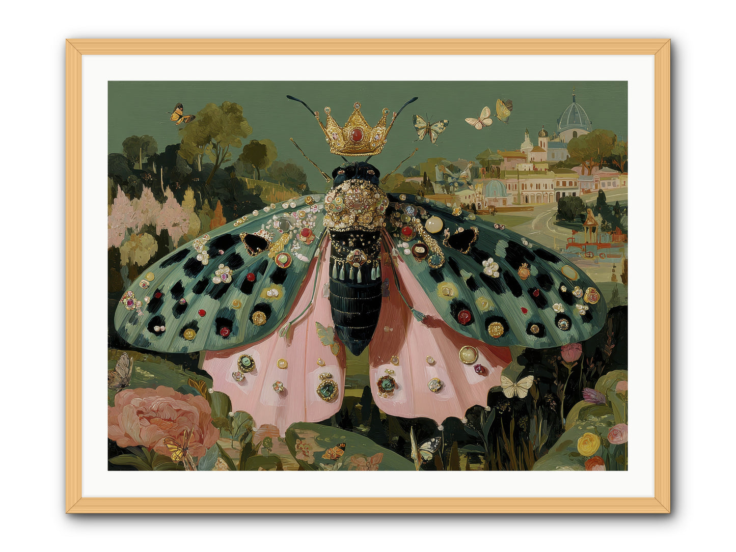 Winsome Extravaganza -- Framed Print - Natural 40x30
