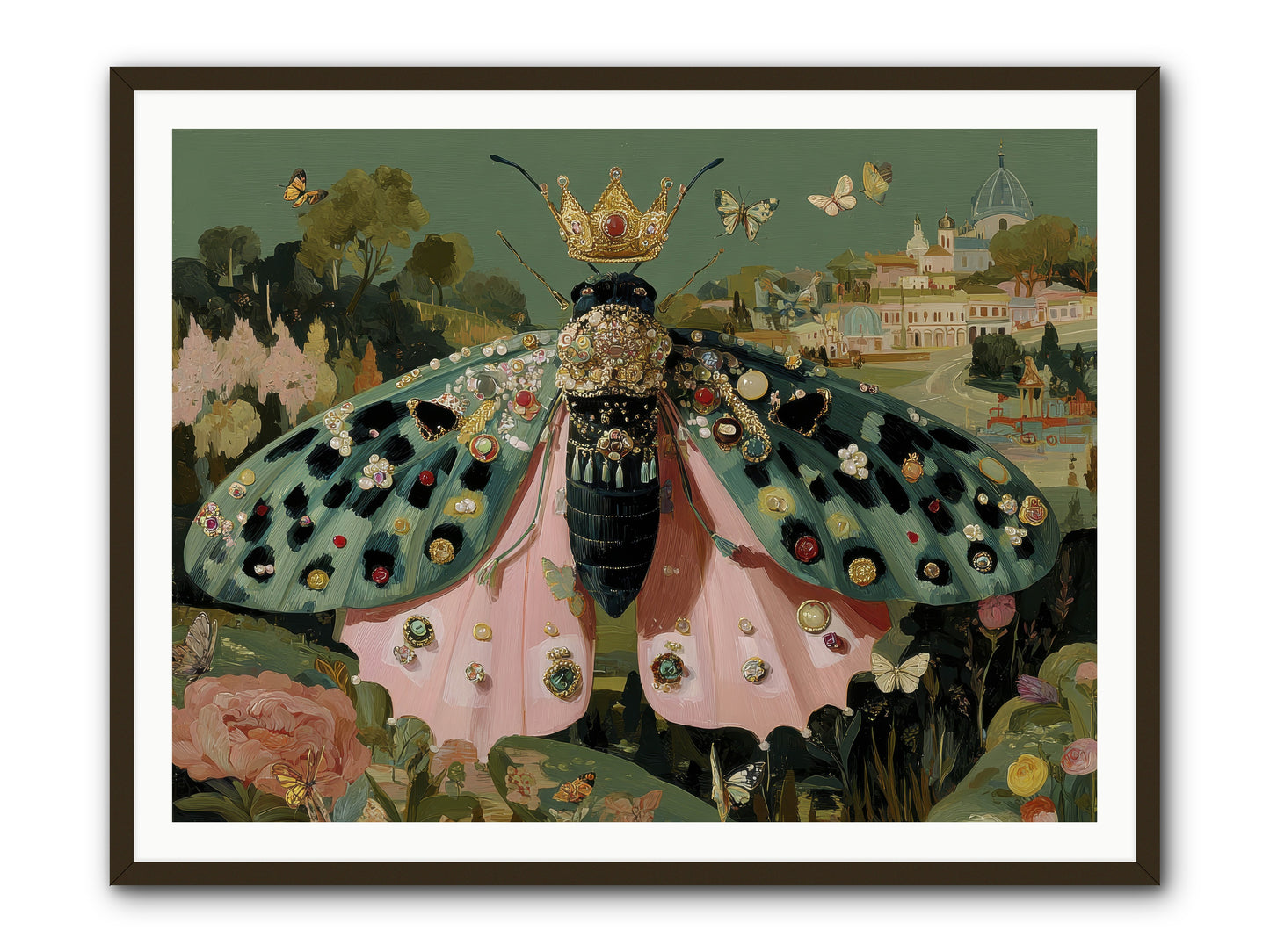 Winsome Extravaganza -- Framed Print - Black 48x36