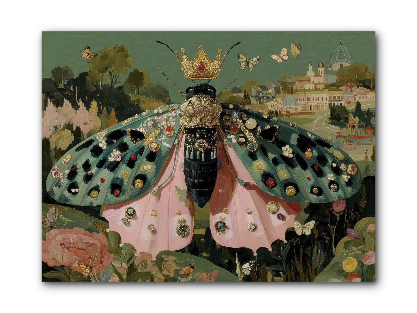 Winsome Extravaganza -- Wrapped Canvas 12x9