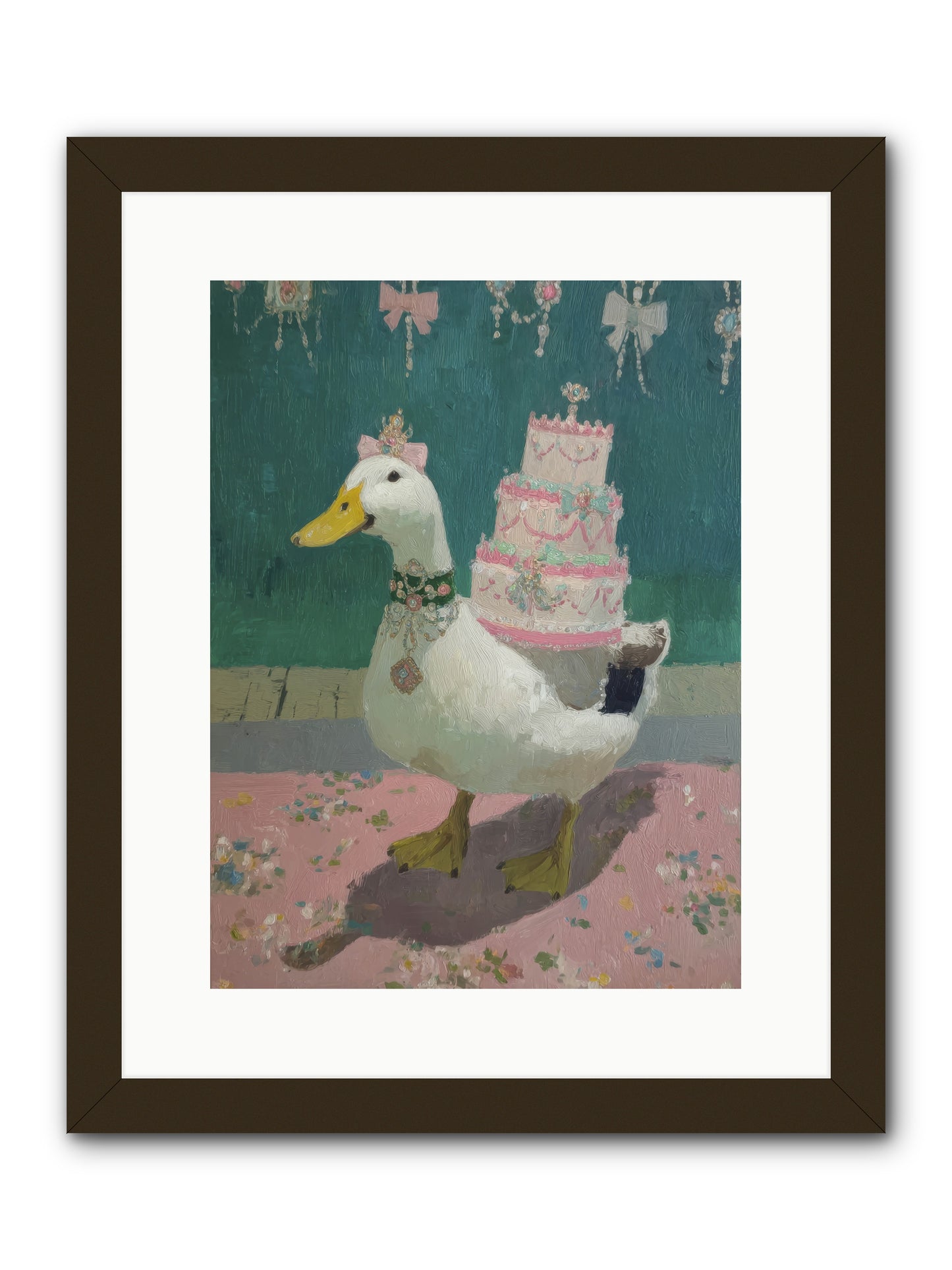 Winsome Treasures -- Framed Print - Black 12x16