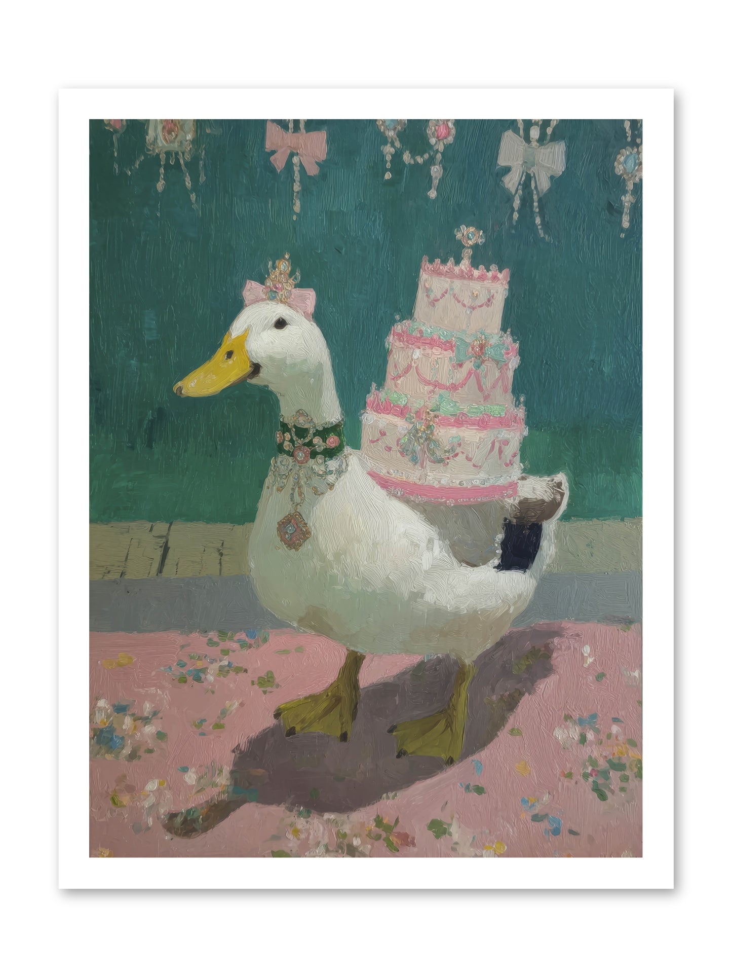 Winsome Treasures -- Loose Canvas Print 18x24