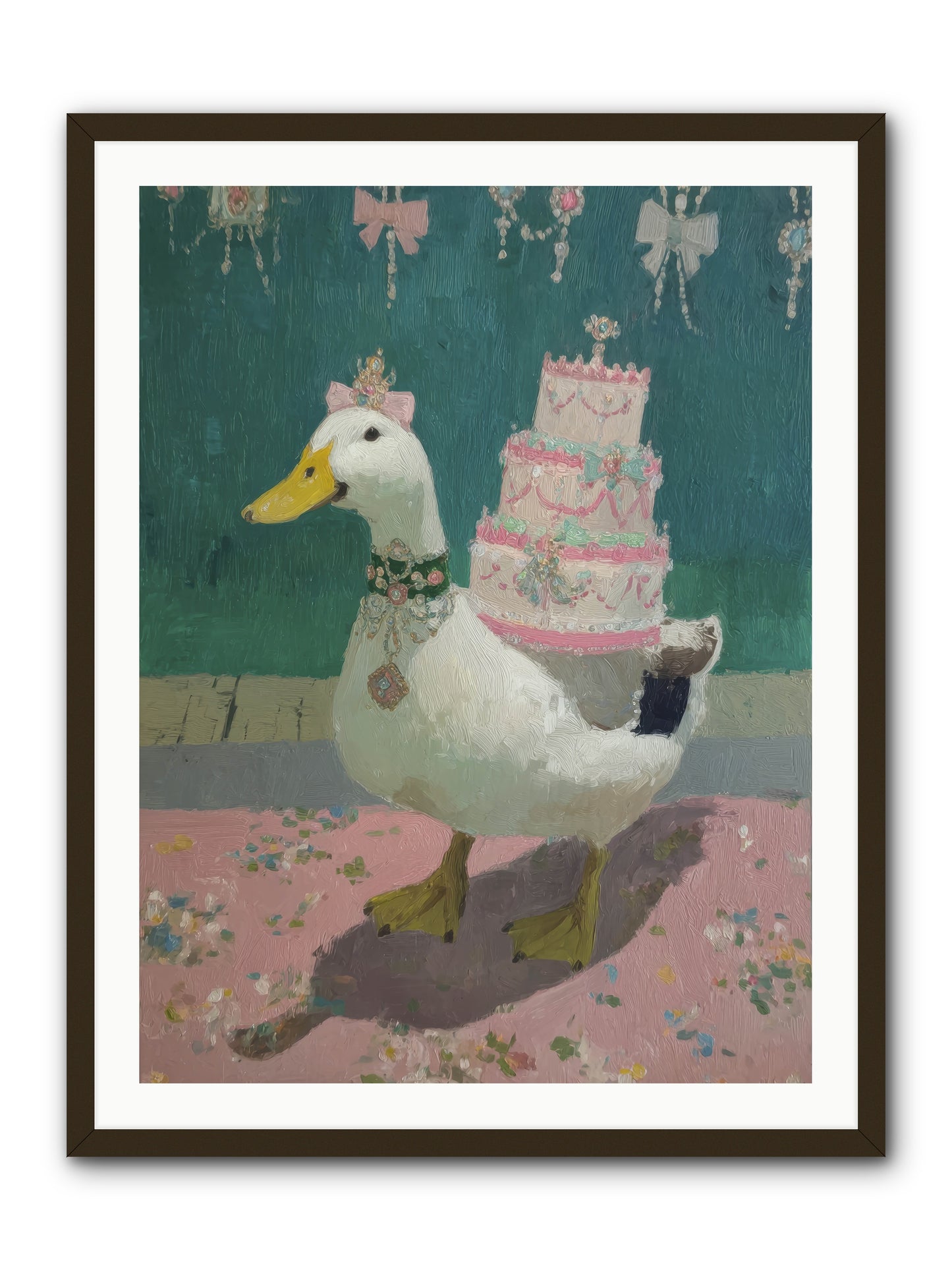 Winsome Treasures -- Framed Print - Black 30x40
