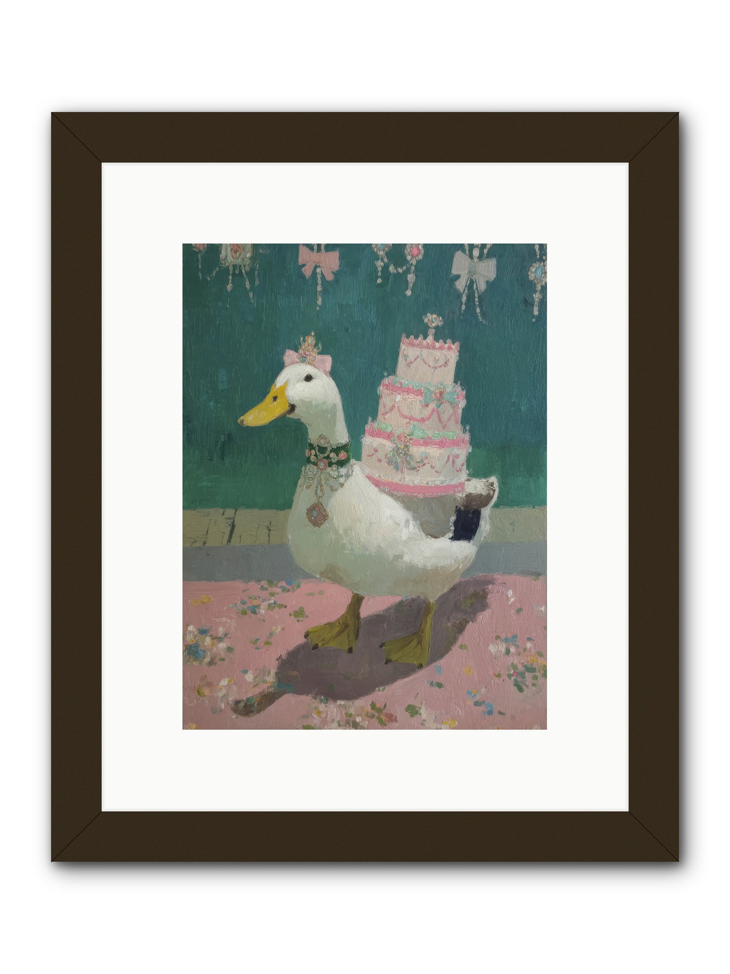 Winsome Treasures -- Framed Print - Black 9x12
