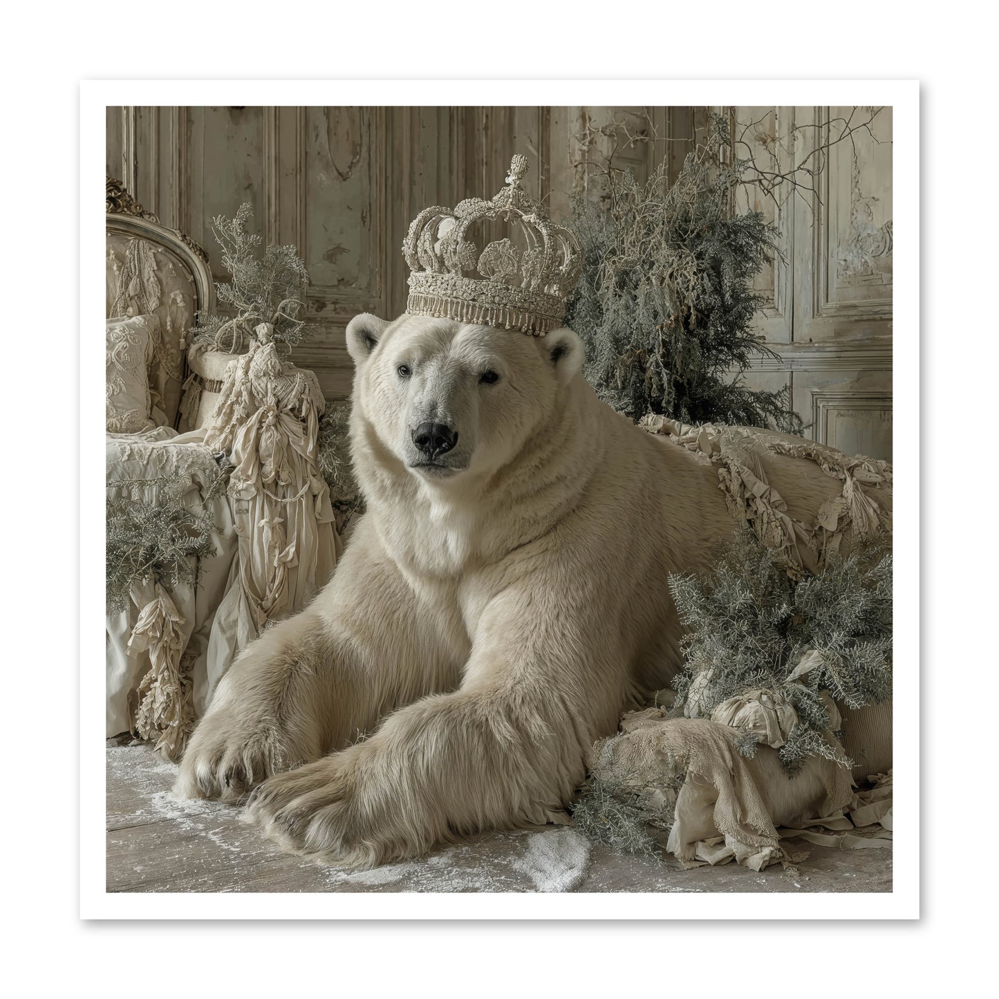 Winter's Hush -- Paper Print 30x30