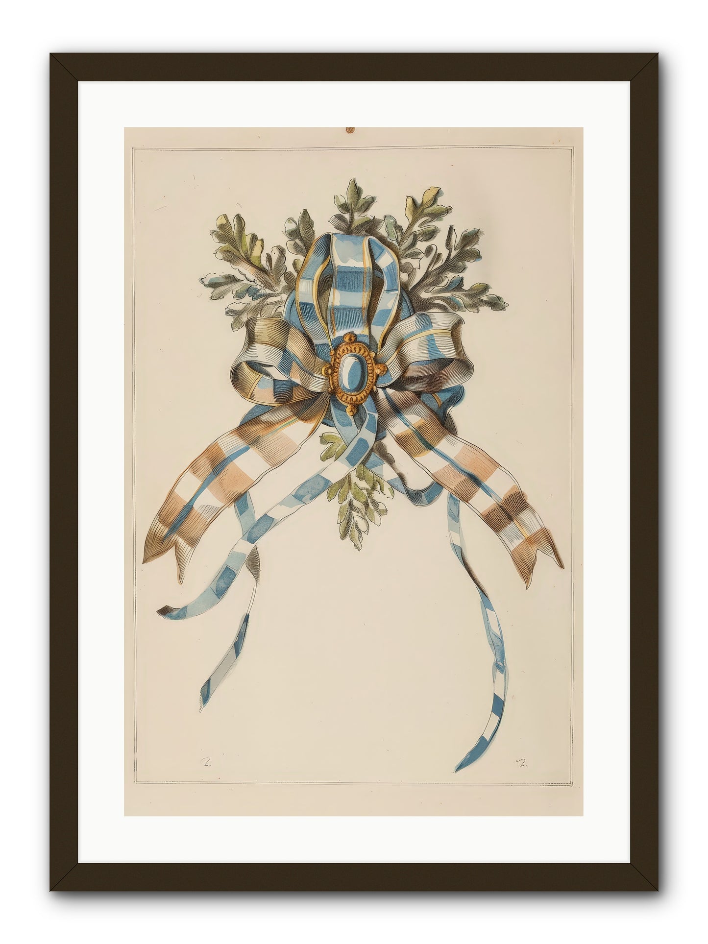 Winter's Jewel -- Framed Print - Black 20x30