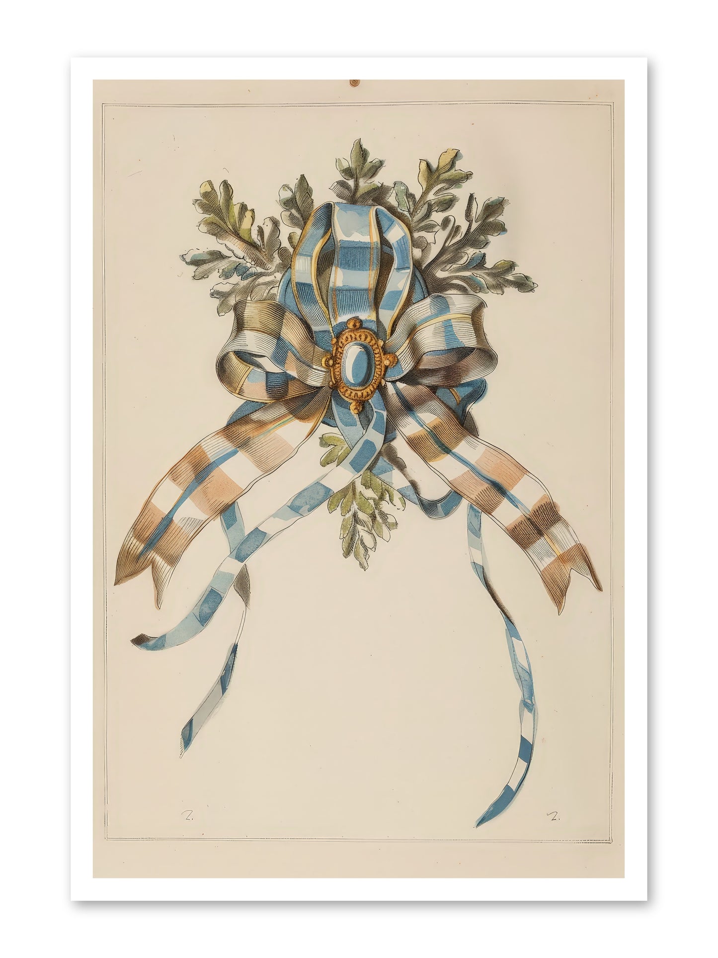 Winter's Jewel -- Loose Canvas Print 24x36