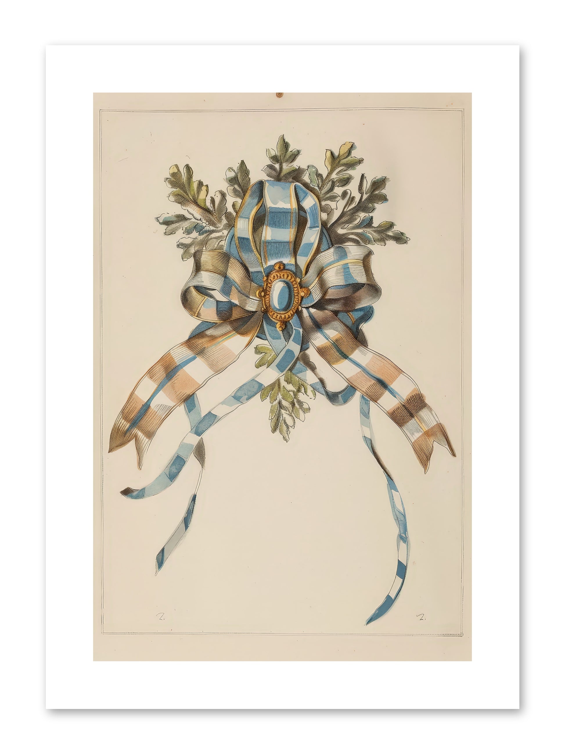 Winter's Jewel -- Paper Print 8x12