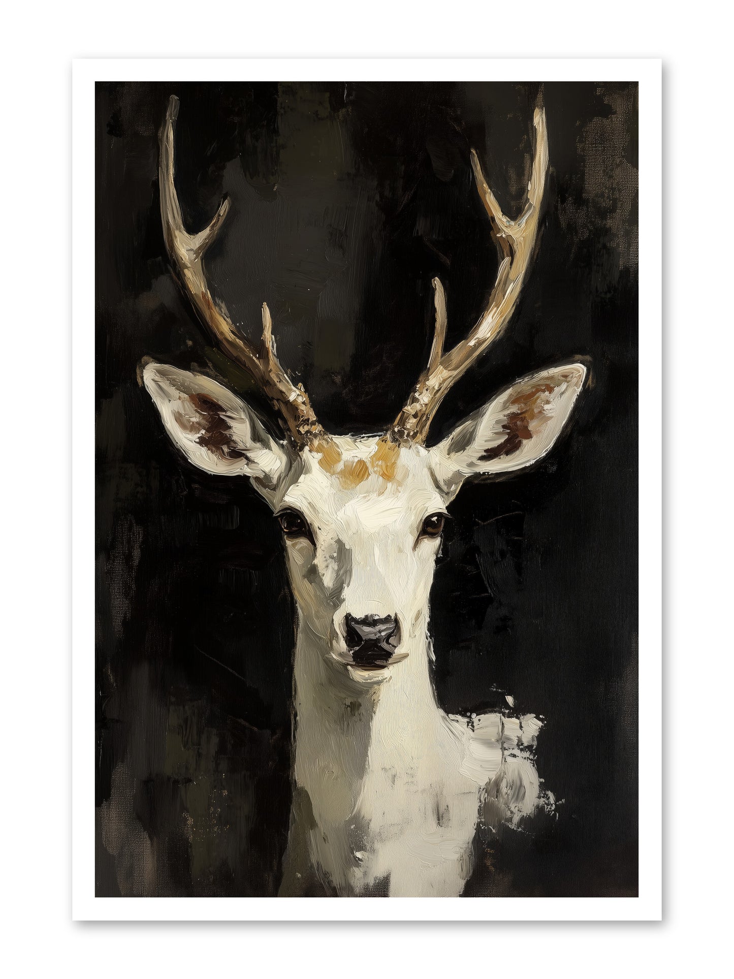 Winter's Whisper -- Loose Canvas Print 24x36