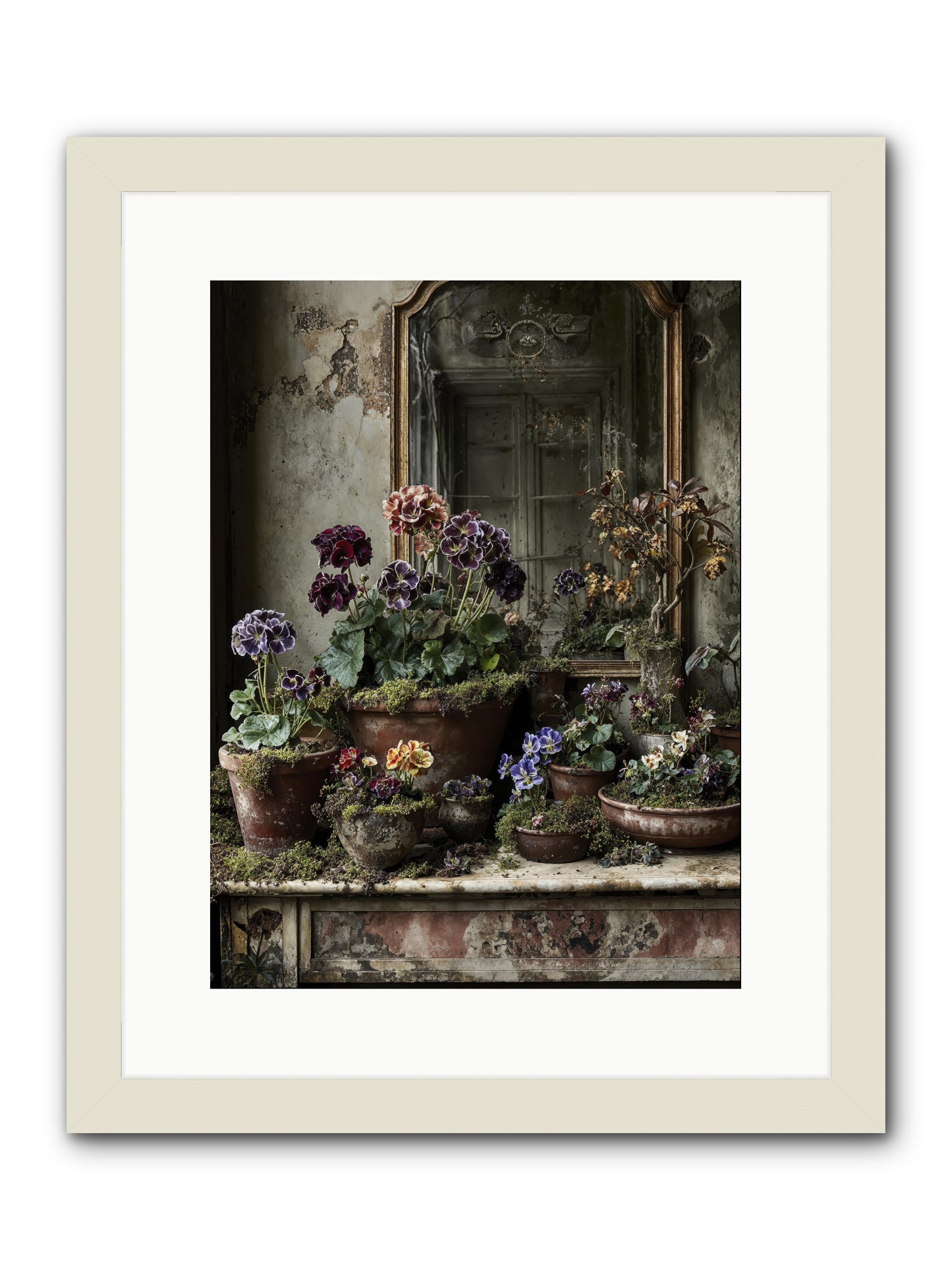 Wished -- Framed Print - White 12x16